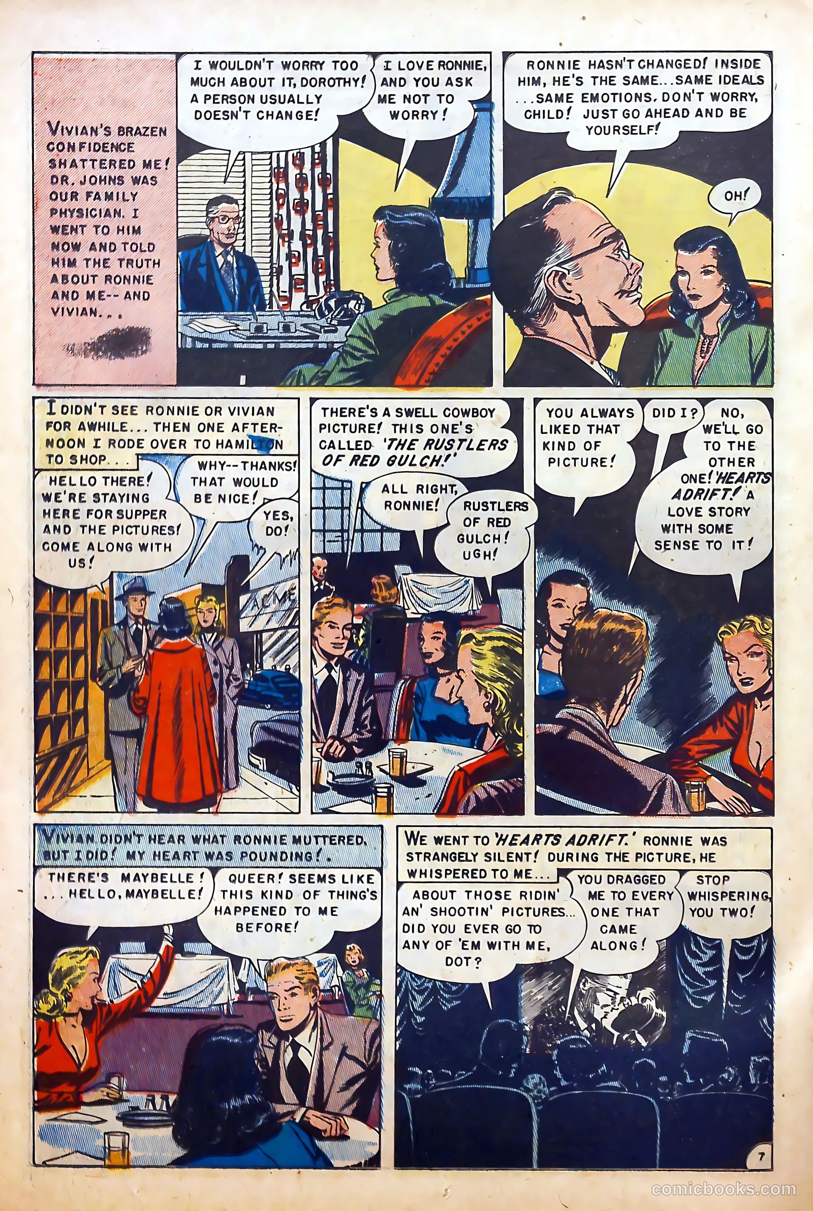 Romantic Love #20 (1954) — page 24 of 36
