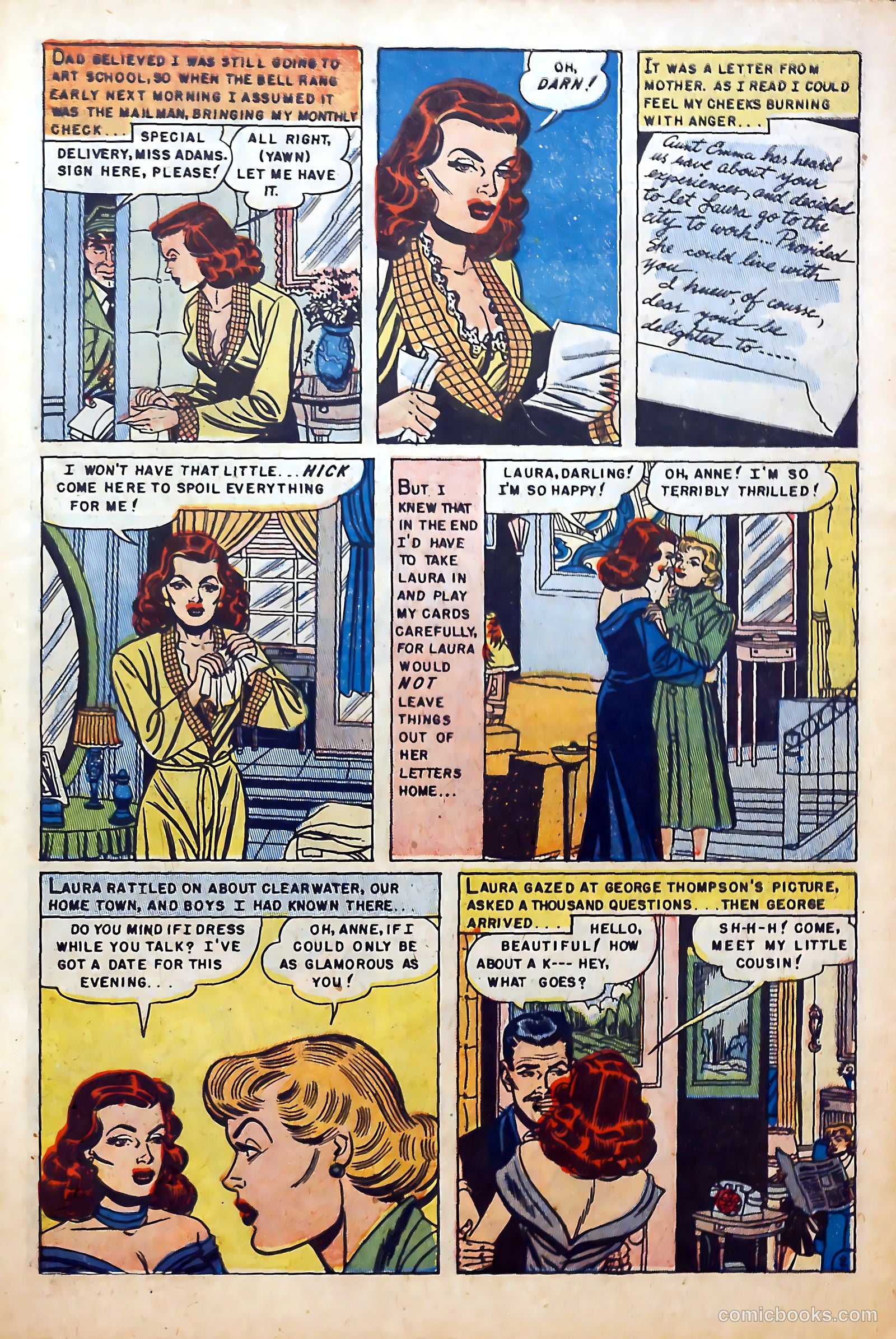 Romantic Love #20 (1954) — page 27 of 36