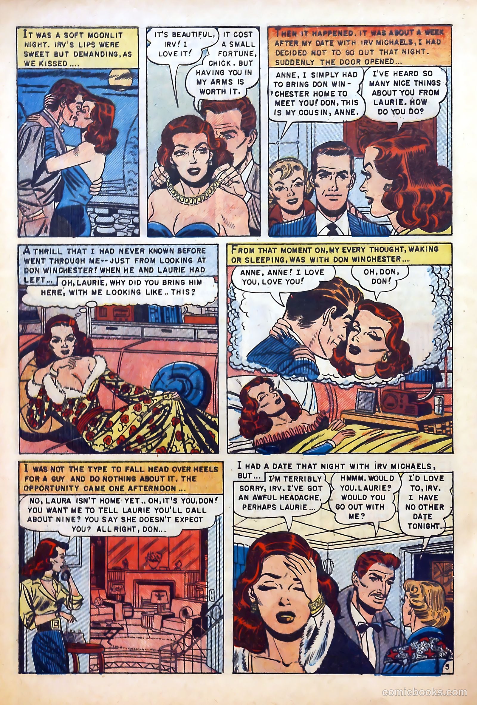 Romantic Love #20 (1954) — page 30 of 36