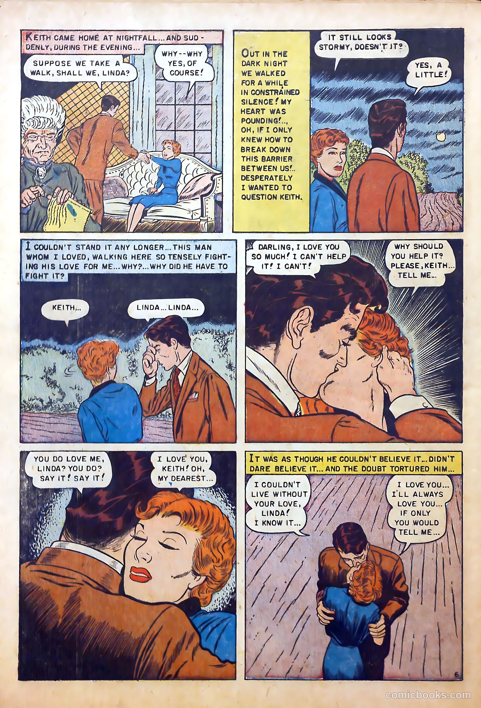 Romantic Love #6 (1951) — page 30 of 36