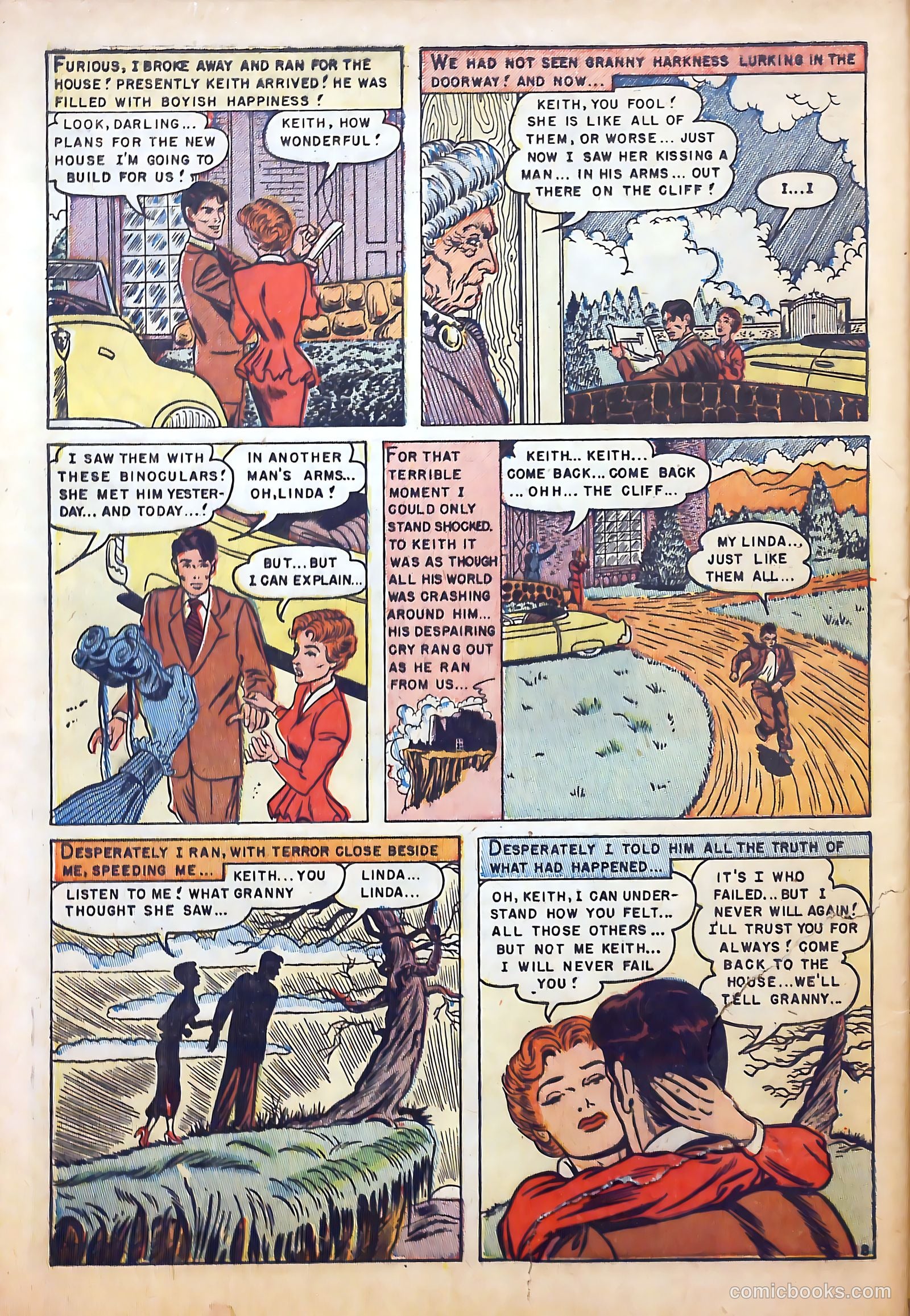 Romantic Love #6 (1951) — page 32 of 36