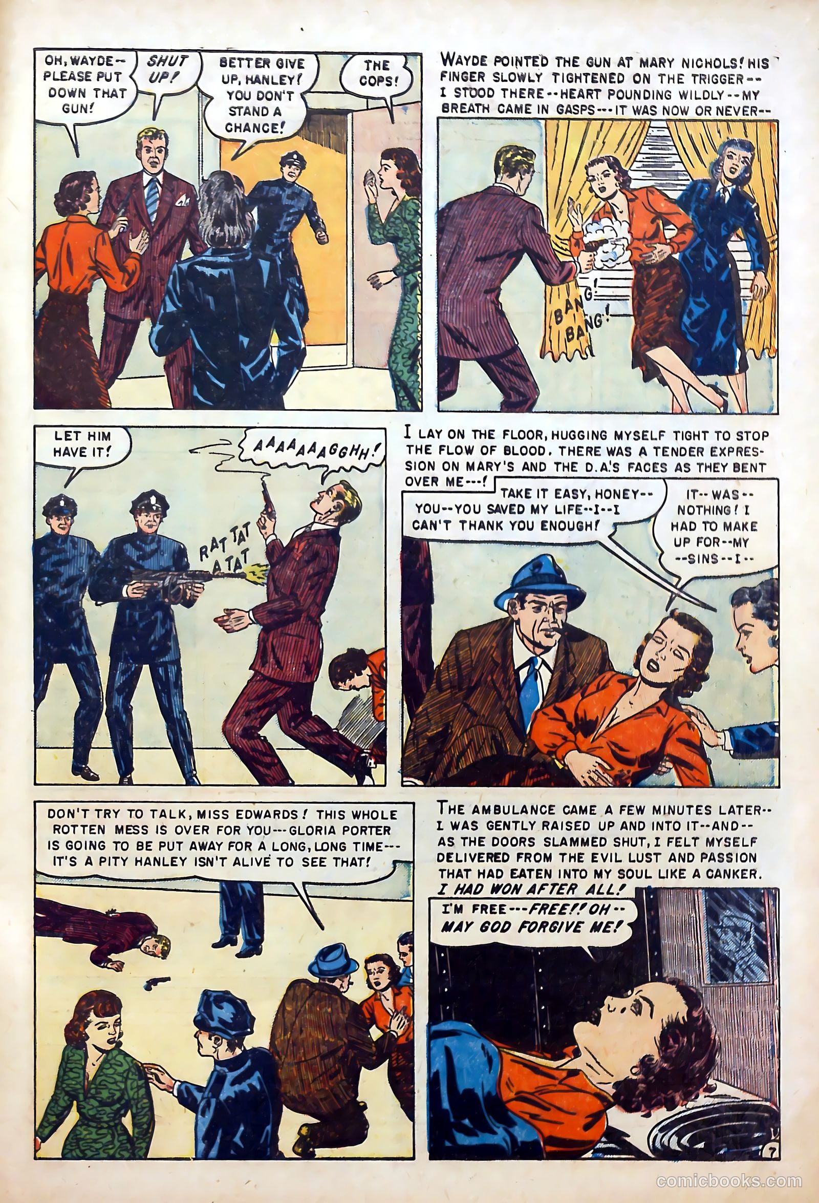 Romantic Love #7 (1951) — page 33 of 37