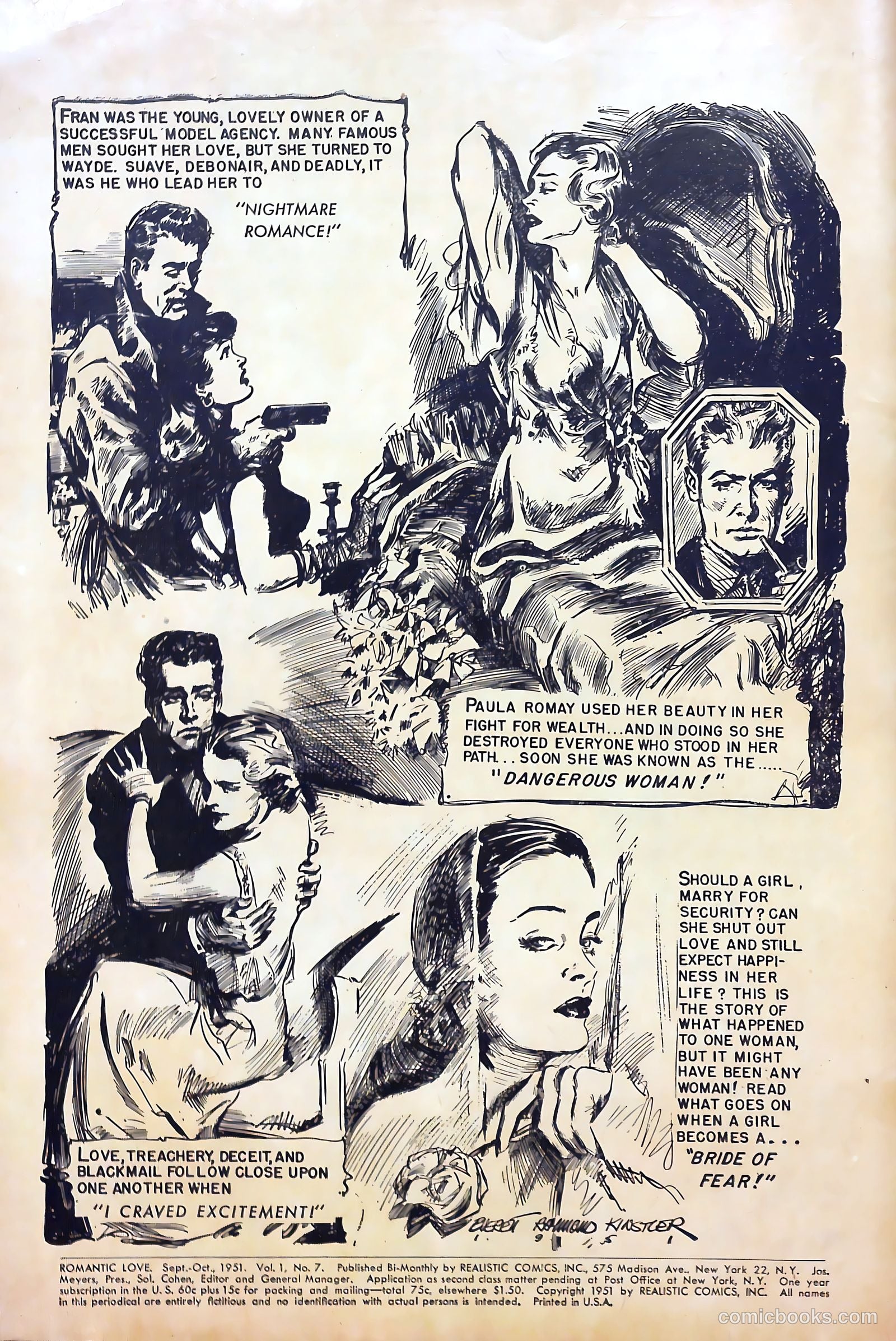 Romantic Love #7 (1951) — page 2 of 36