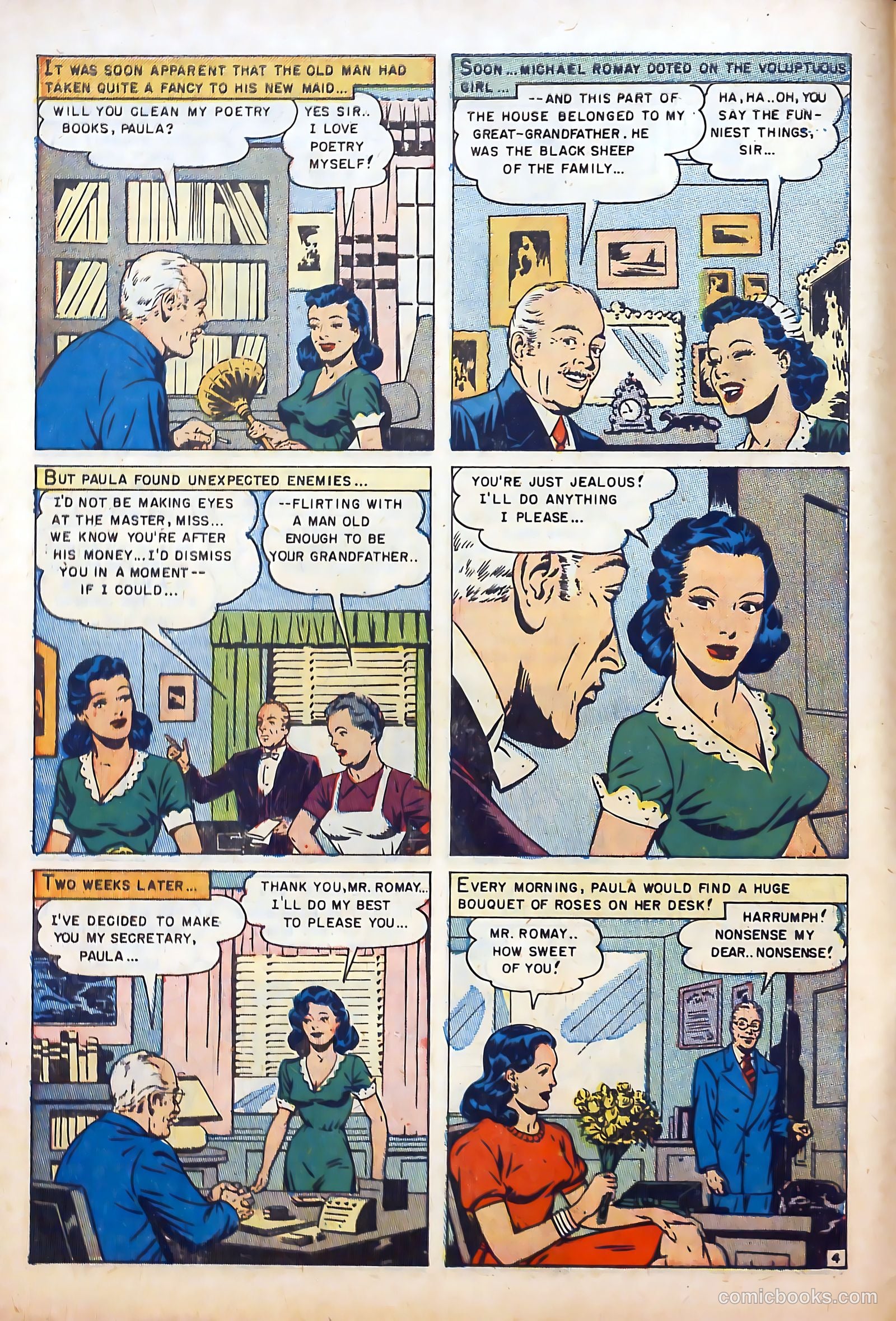 Romantic Love #7 (1951) — page 6 of 36