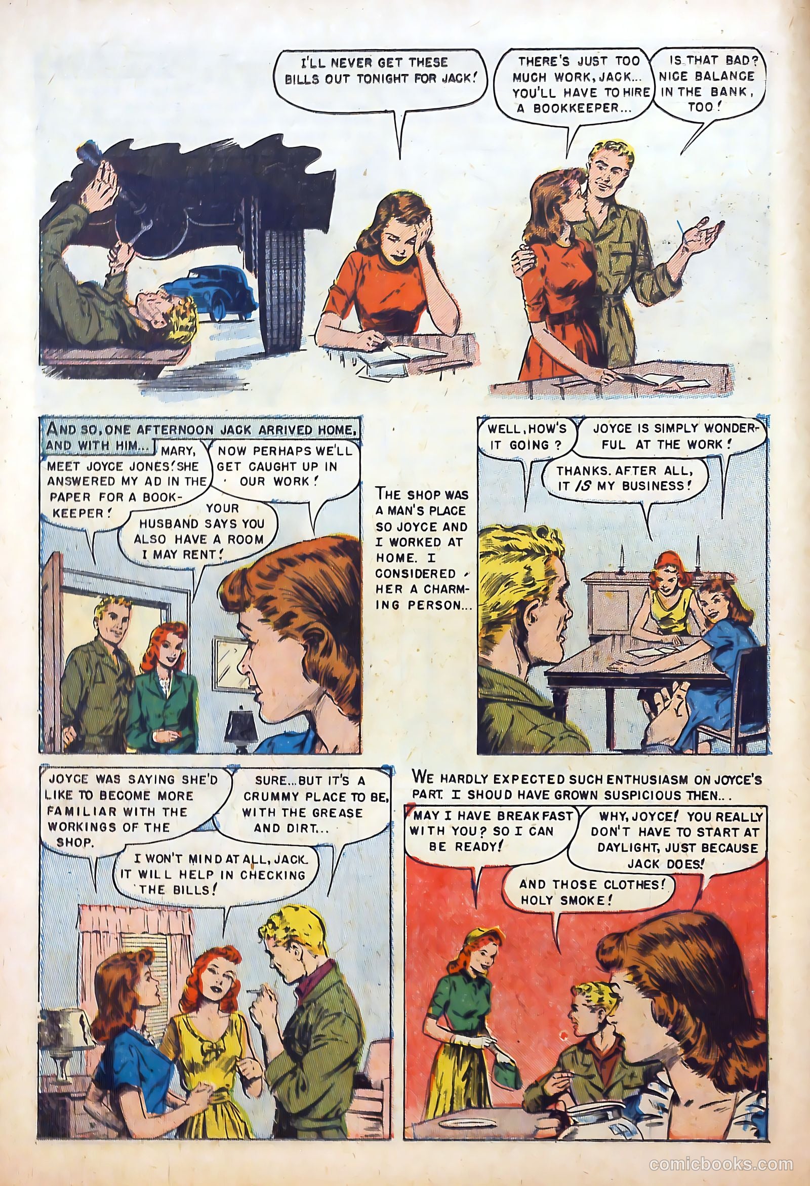 Romantic Love #7 (1951) — page 14 of 36