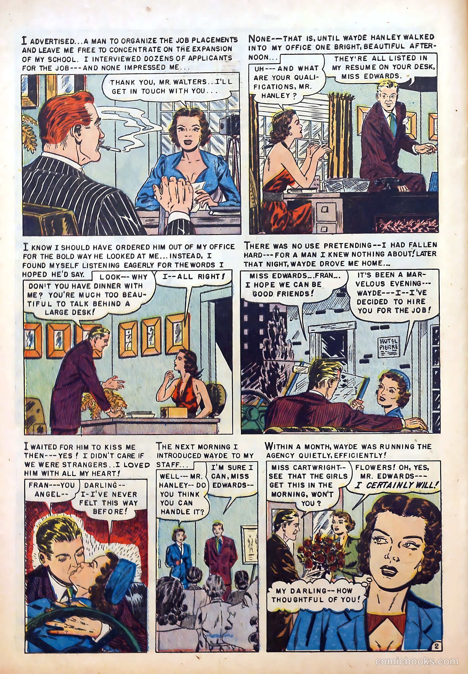 Romantic Love #7 (1951) — page 28 of 36