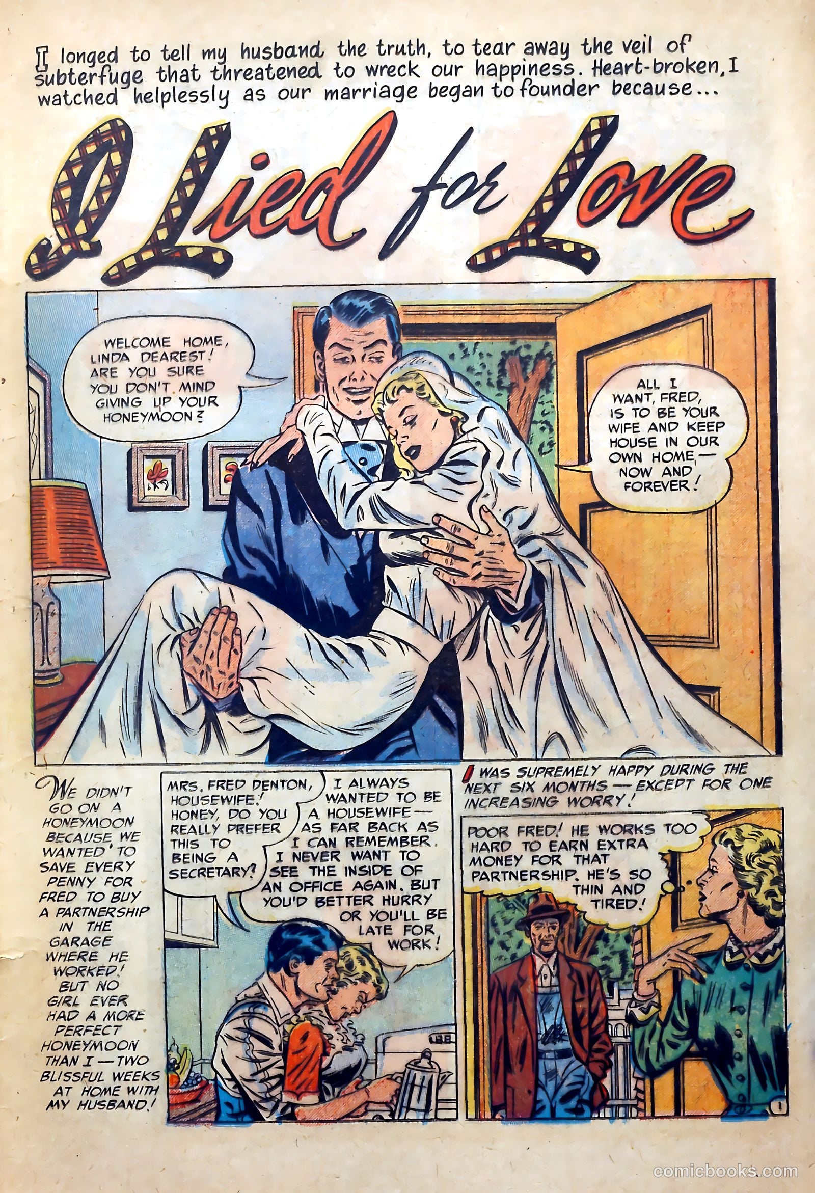 Romantic Marriage #11 (1952) — page 17 of 52