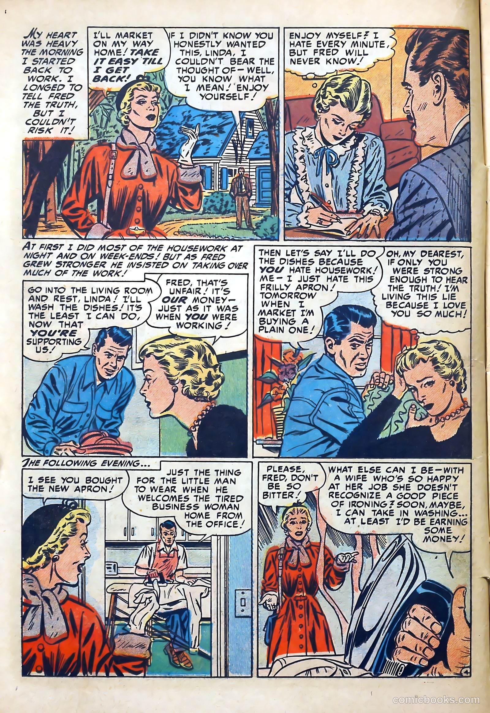 Romantic Marriage #11 (1952) — page 20 of 52