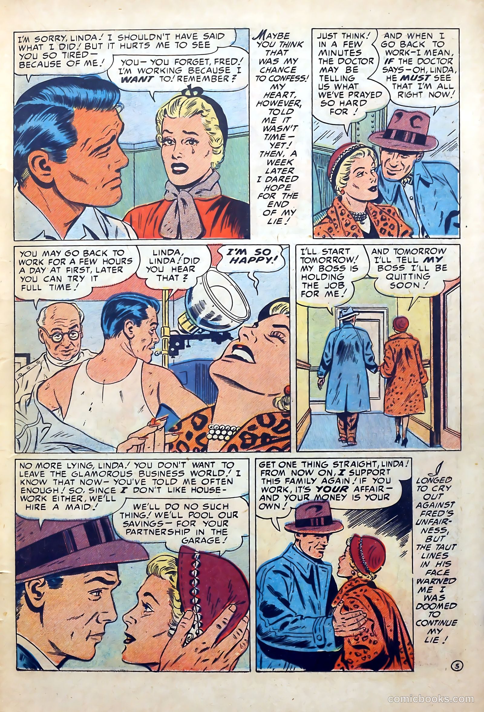Romantic Marriage #11 (1952) — page 21 of 52