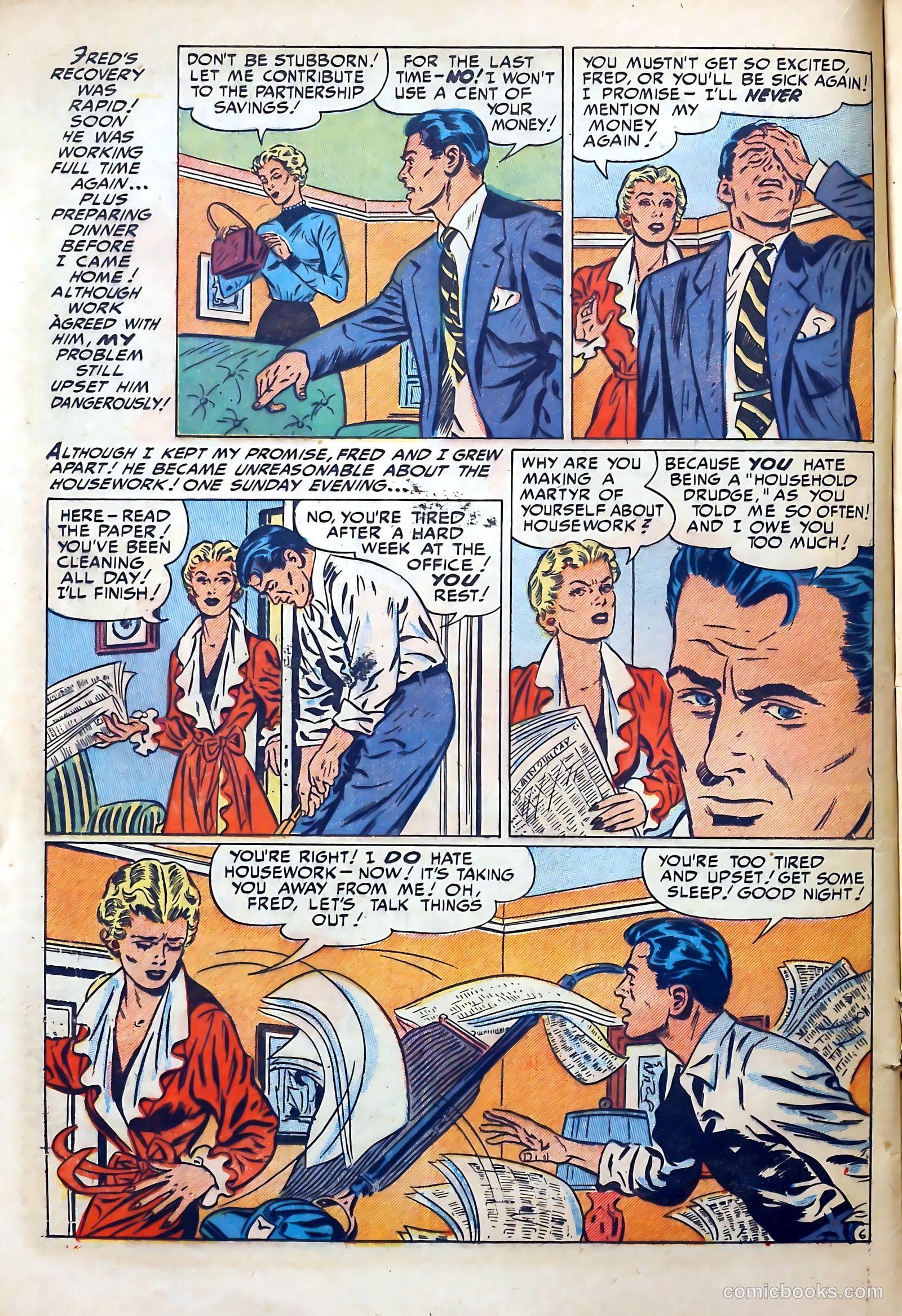 Romantic Marriage #11 (1952) — page 22 of 52