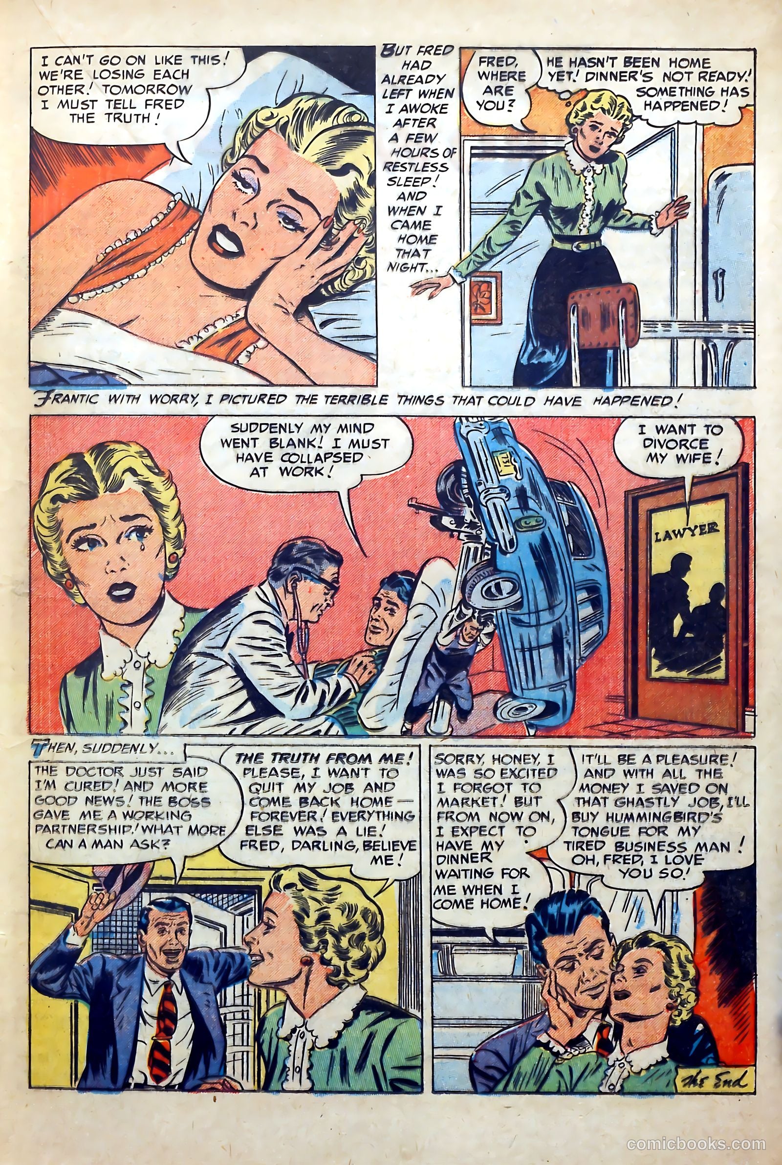 Romantic Marriage #11 (1952) — page 23 of 52