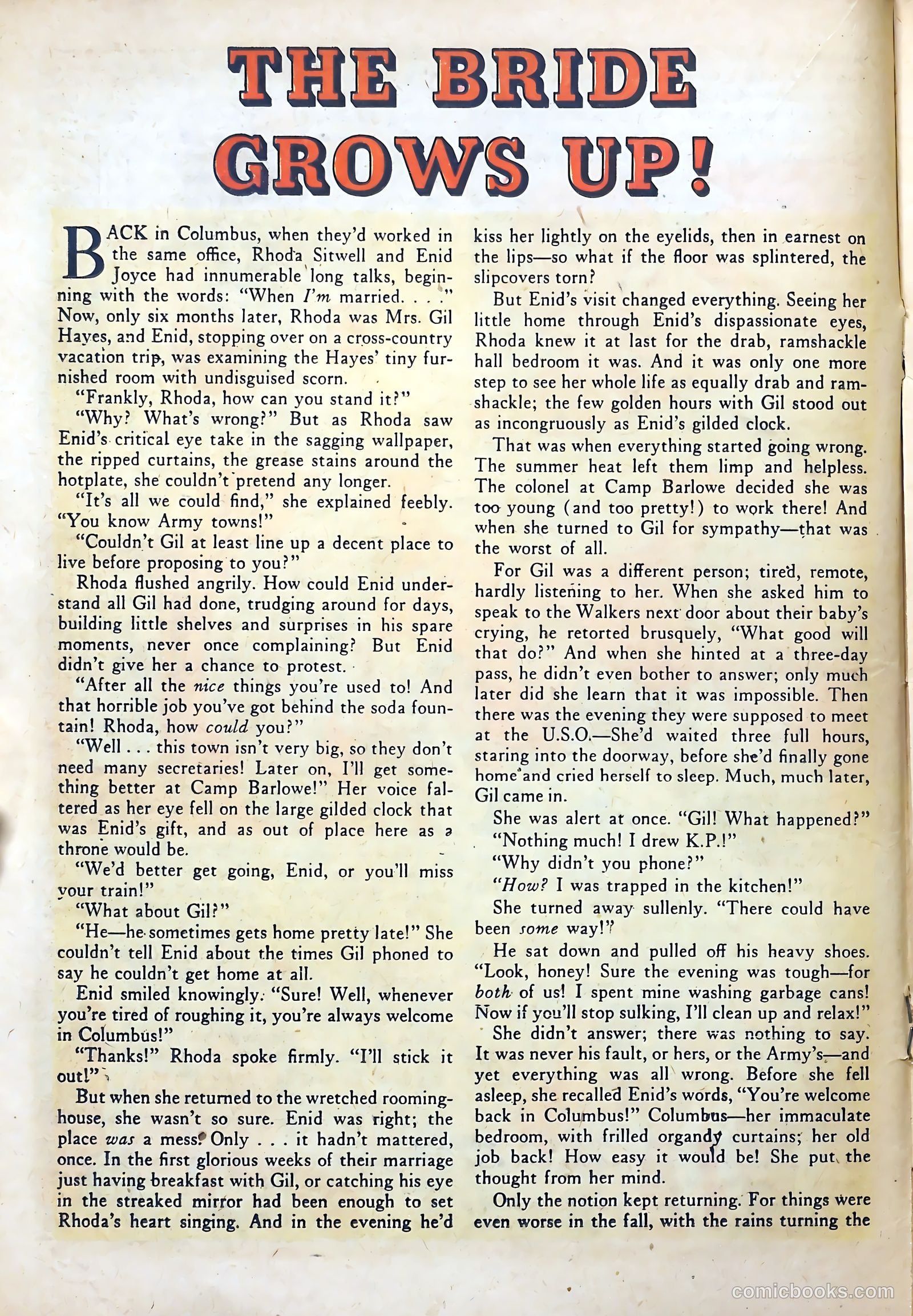 Romantic Marriage #11 (1952) — page 24 of 52
