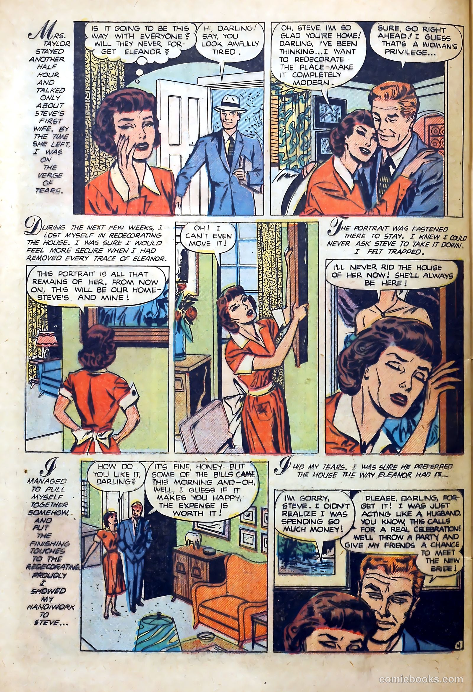 Romantic Marriage #11 (1952) — page 36 of 52