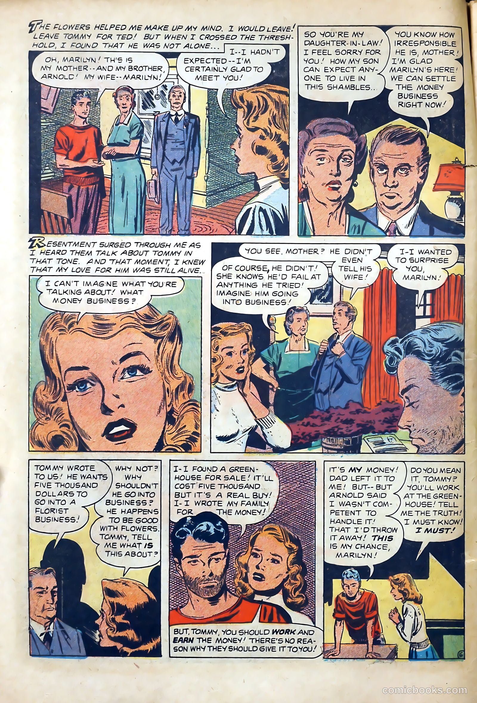 Romantic Marriage #11 (1952) — page 8 of 53