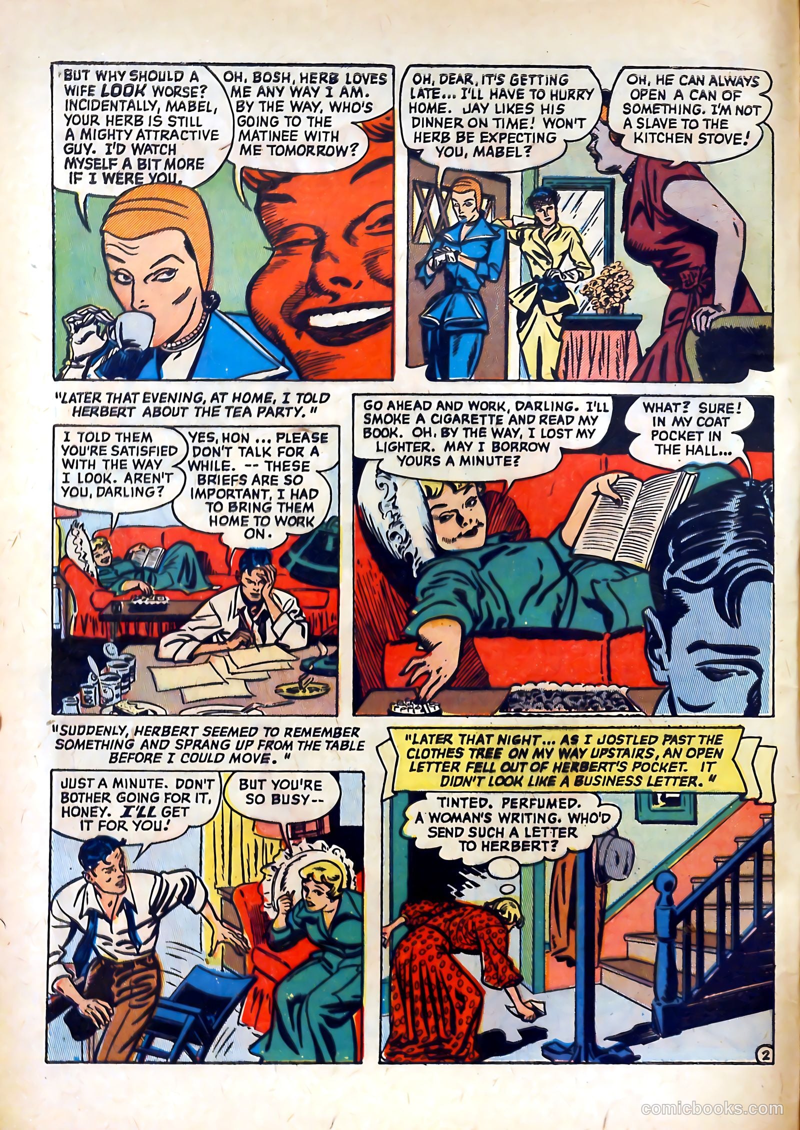 Romantic Marriage #3 (1950) — page 4 of 52