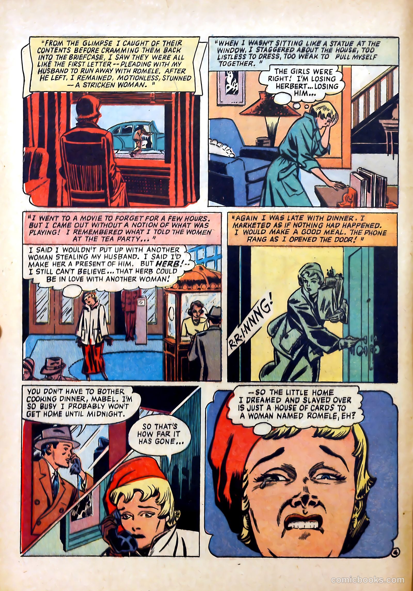 Romantic Marriage #3 (1950) — page 6 of 52