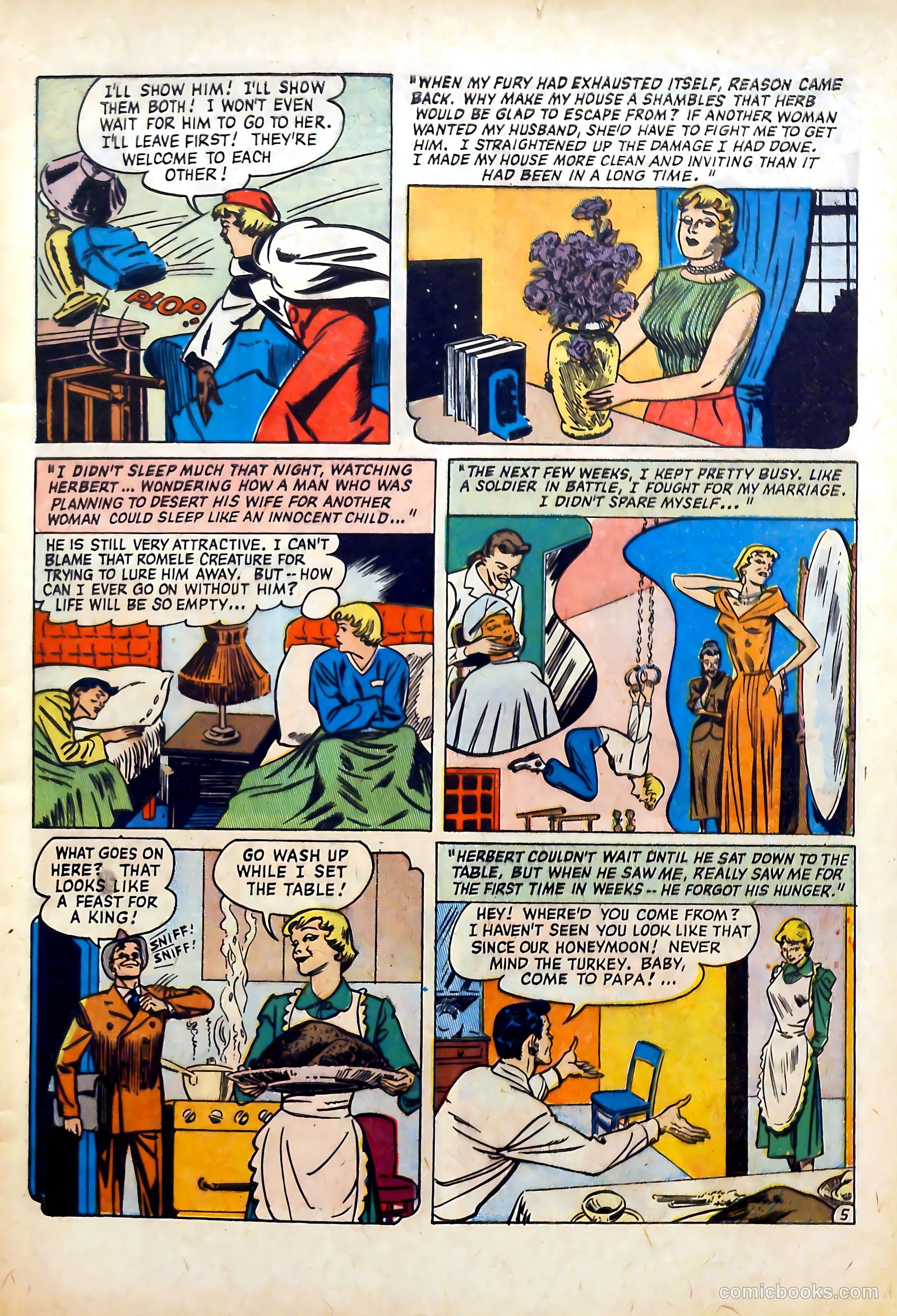Romantic Marriage #3 (1950) — page 7 of 52