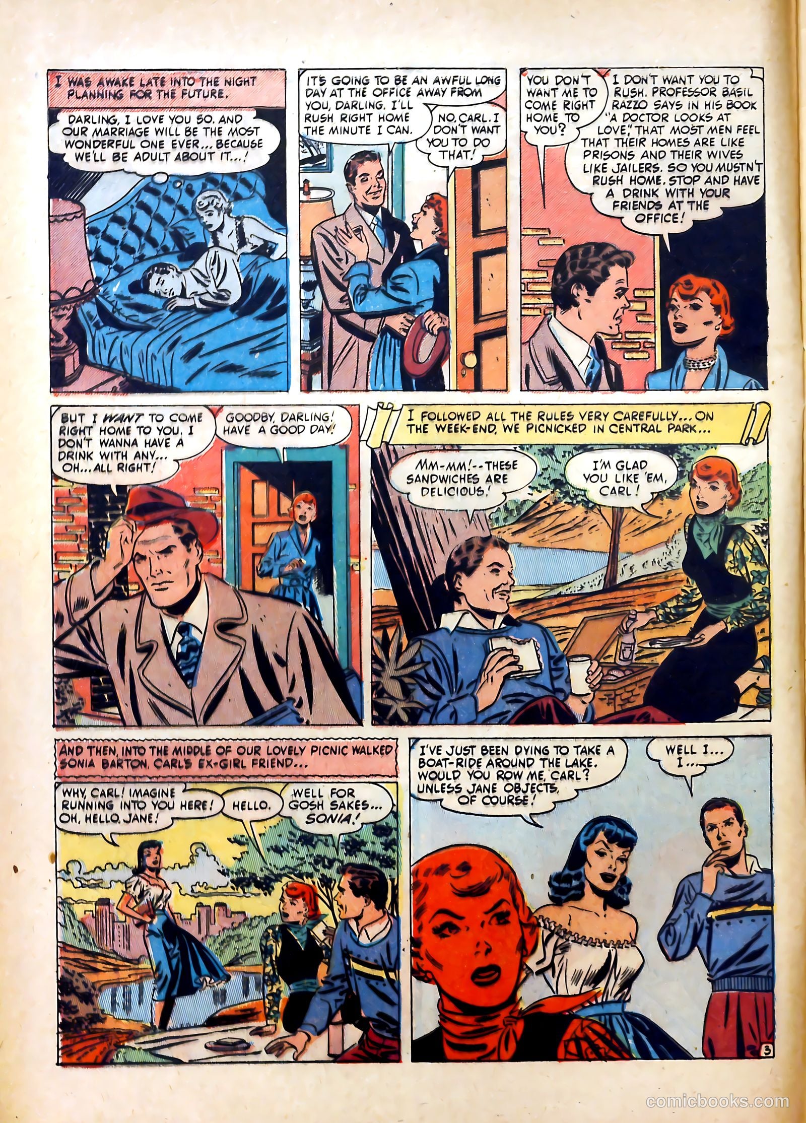 Romantic Marriage #3 (1950) — page 12 of 52