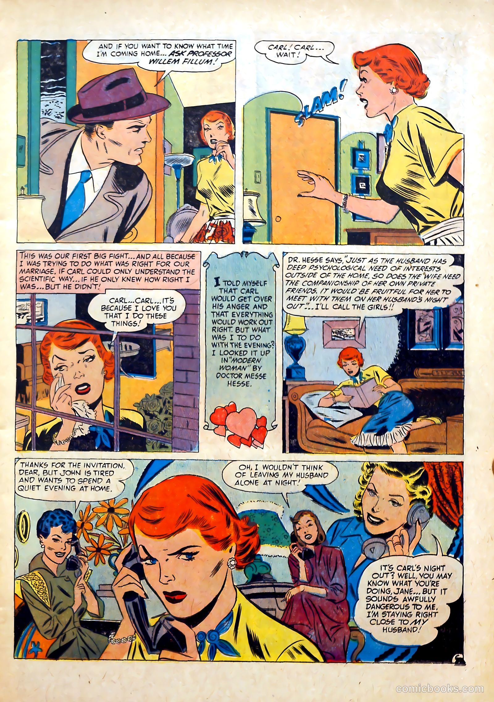 Romantic Marriage #3 (1950) — page 15 of 52