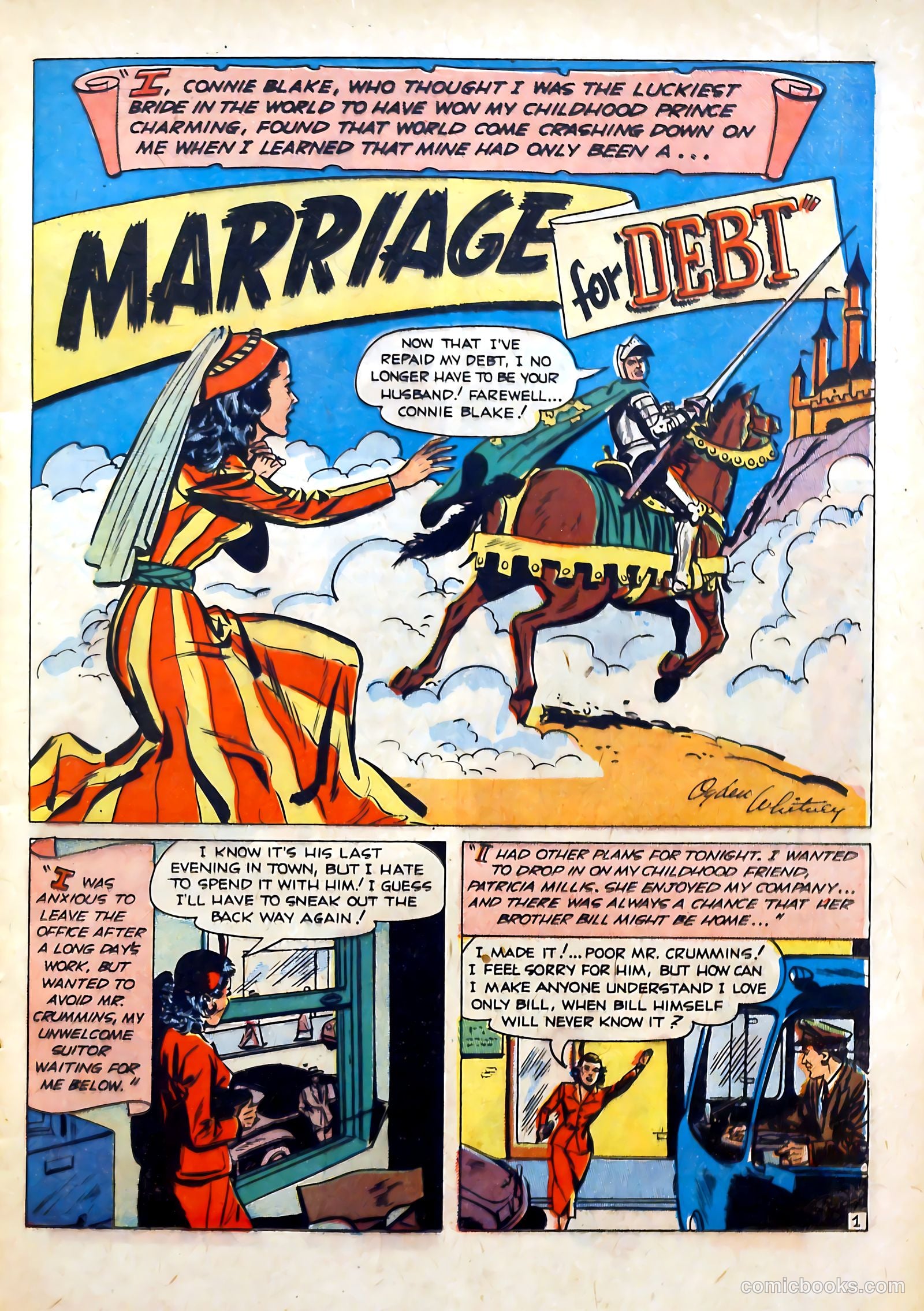 Romantic Marriage #3 (1950) — page 19 of 52