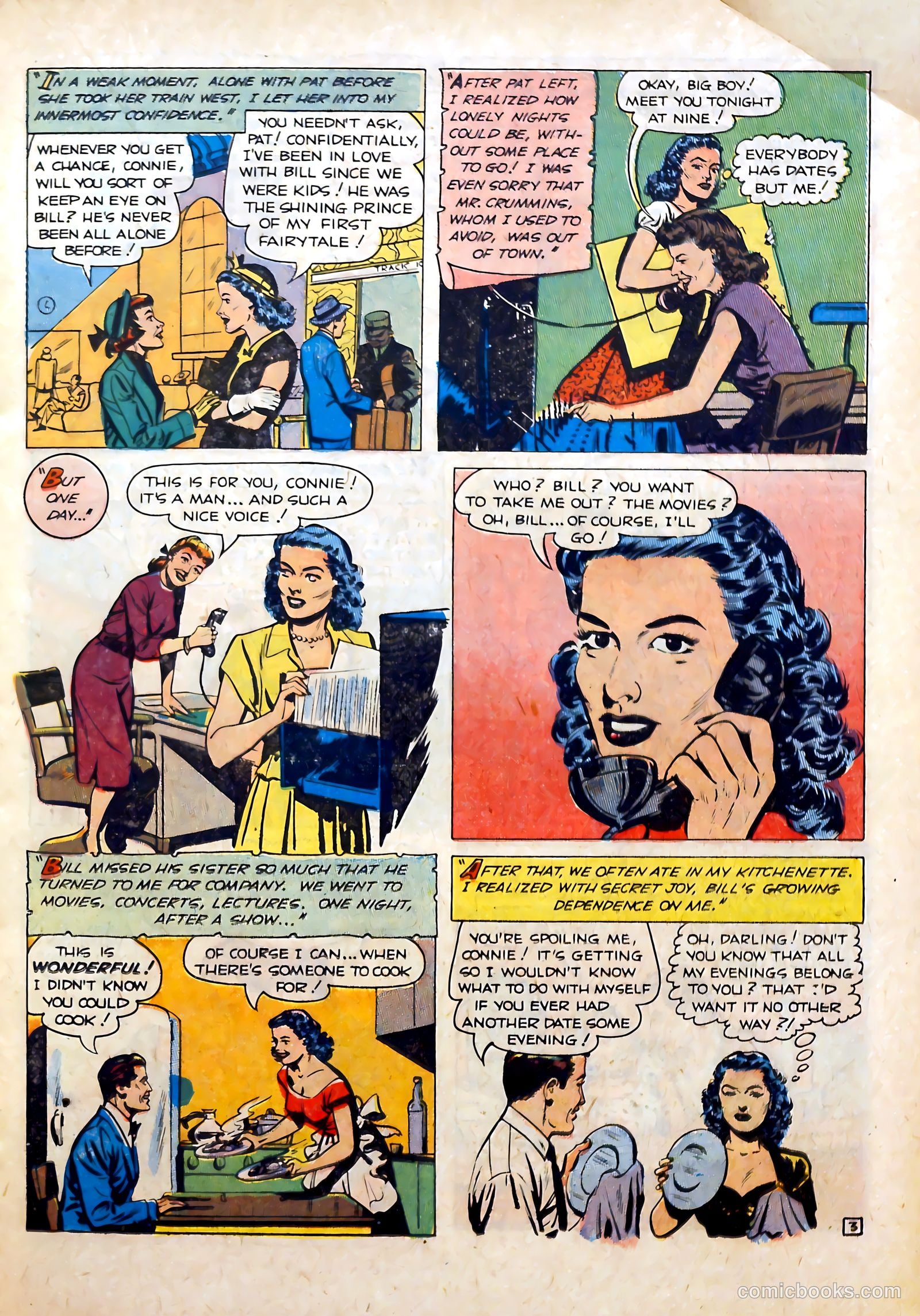 Romantic Marriage #3 (1950) — page 21 of 52