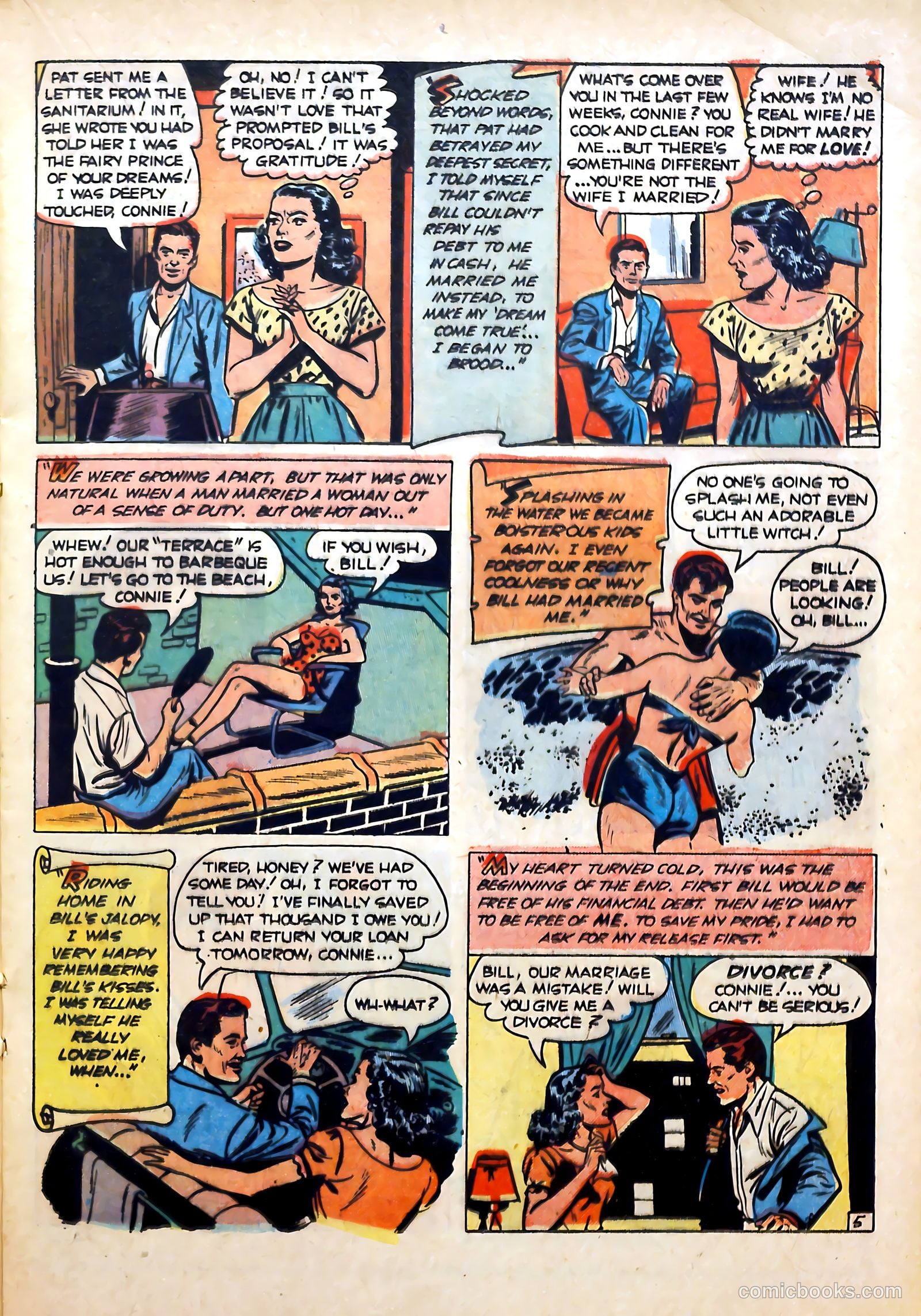 Romantic Marriage #3 (1950) — page 23 of 52