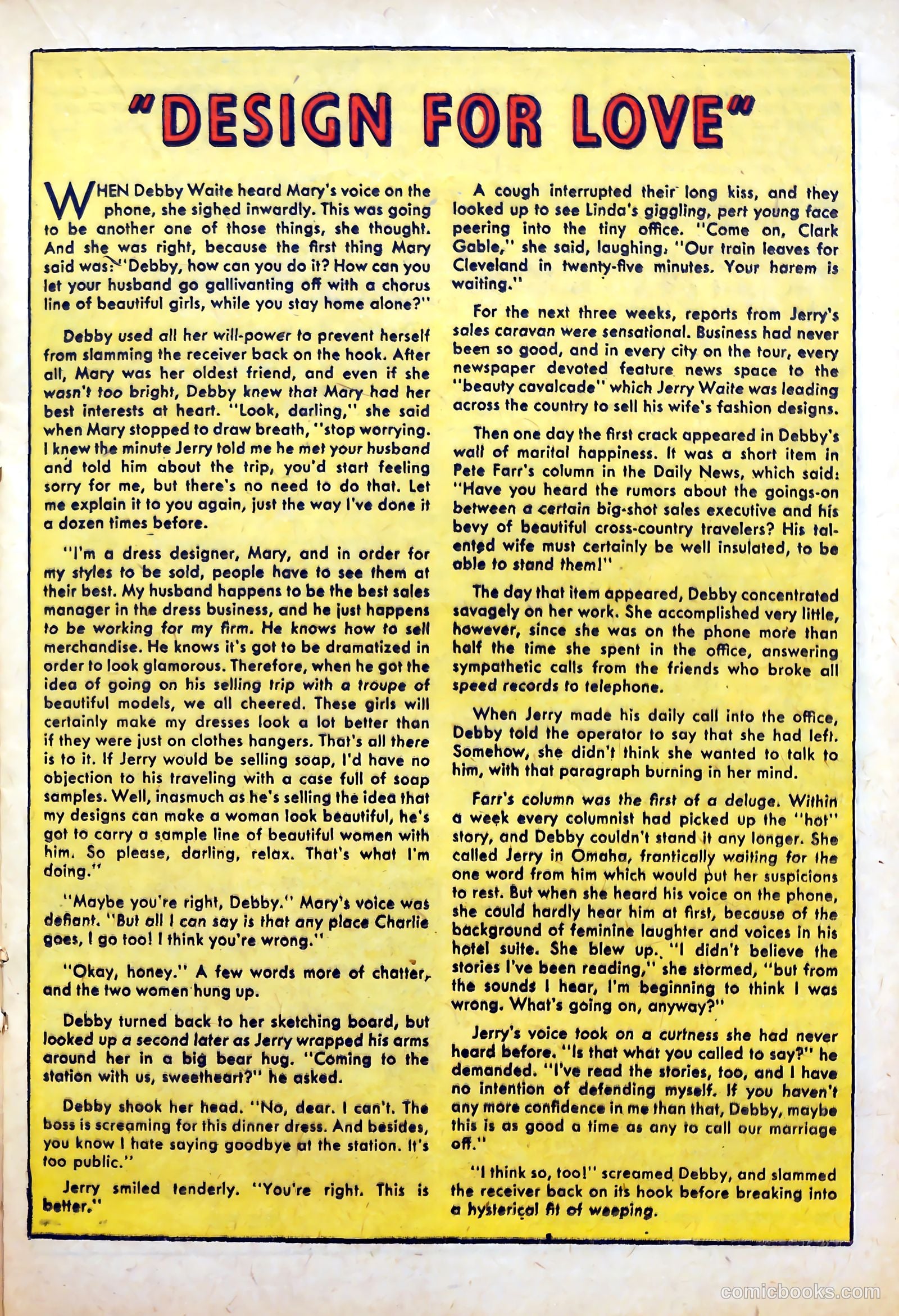 Romantic Marriage #3 (1950) — page 25 of 52