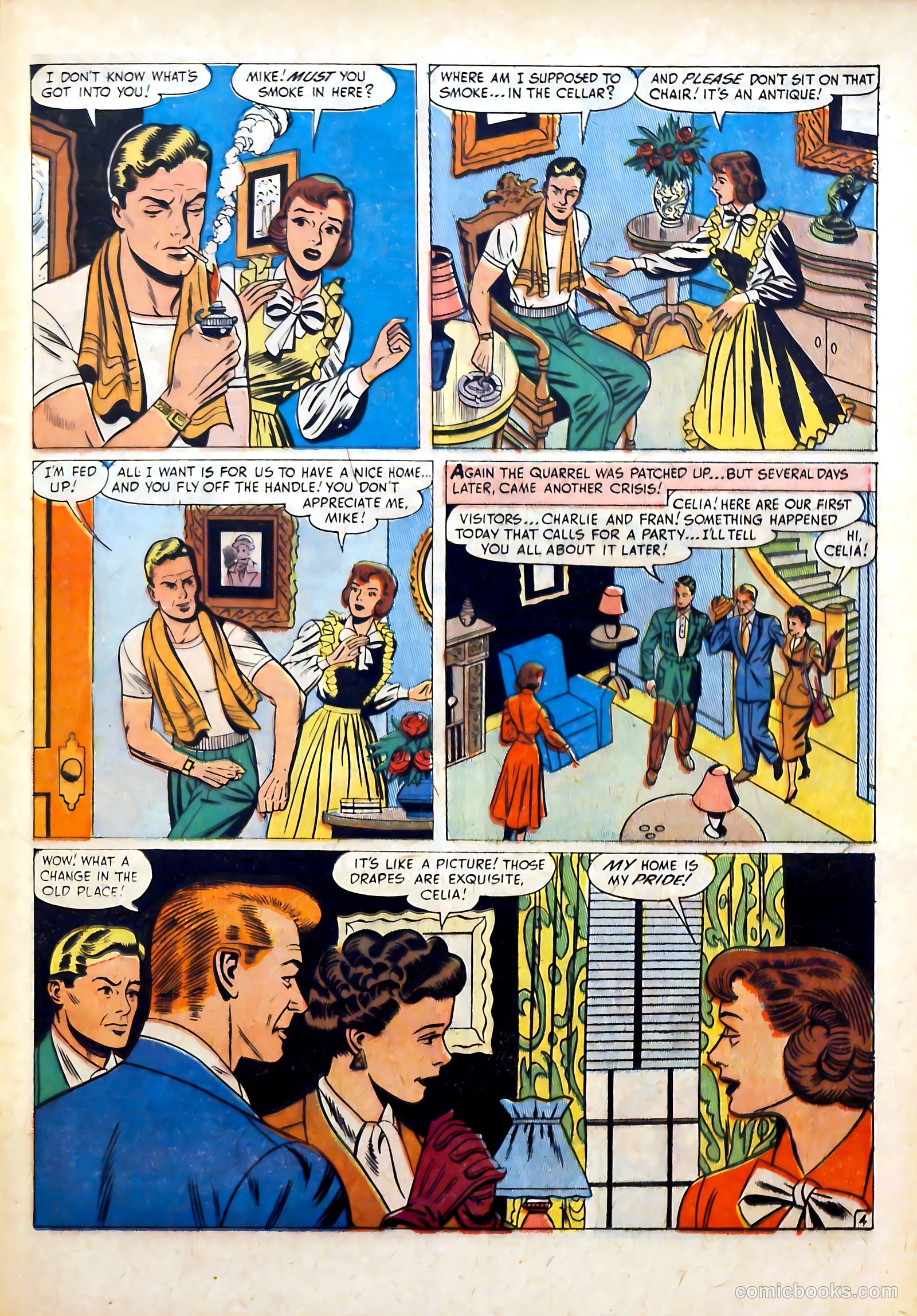 Romantic Marriage #3 (1950) — page 37 of 52
