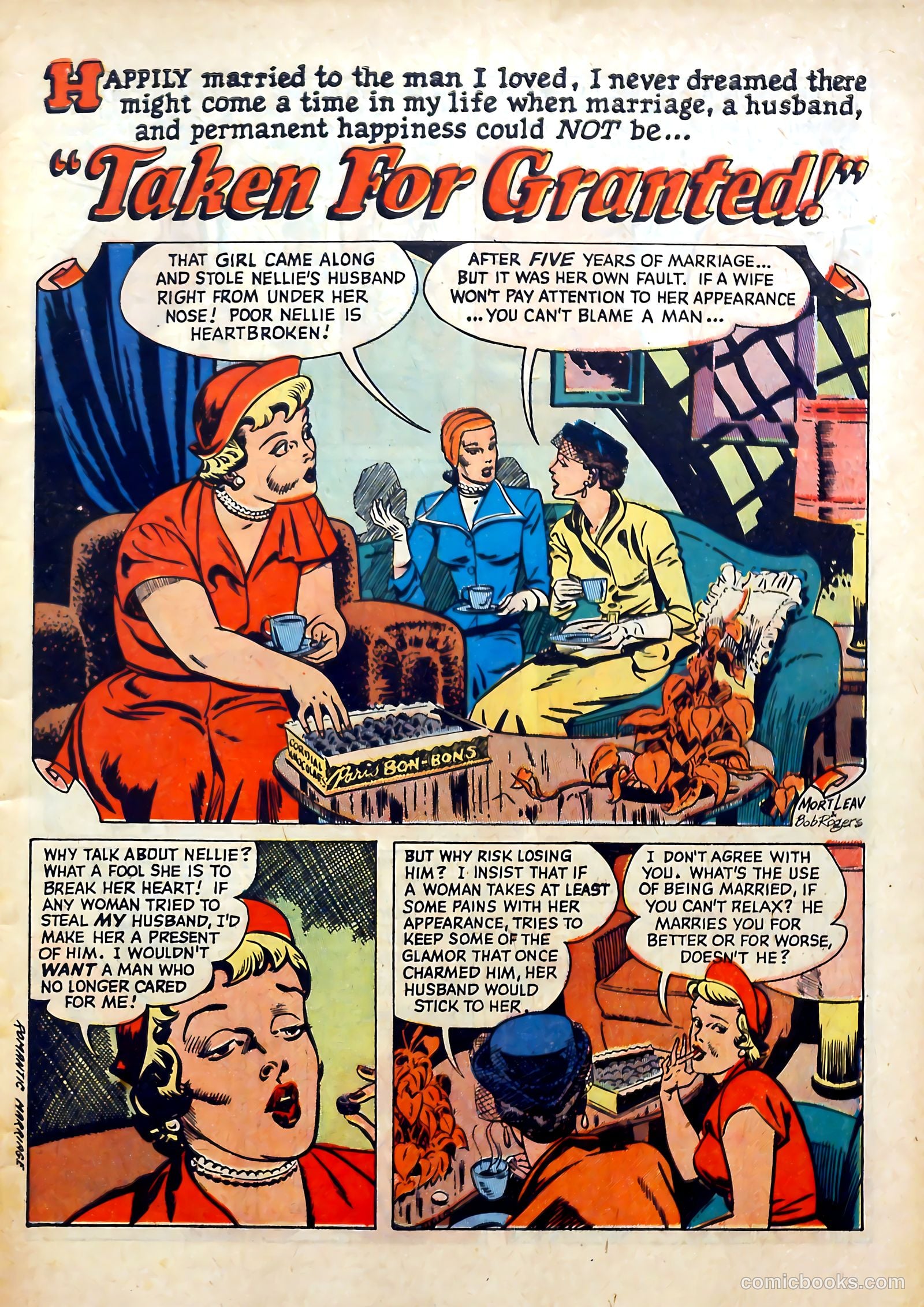 Romantic Marriage #3 (1950) — page 3 of 53