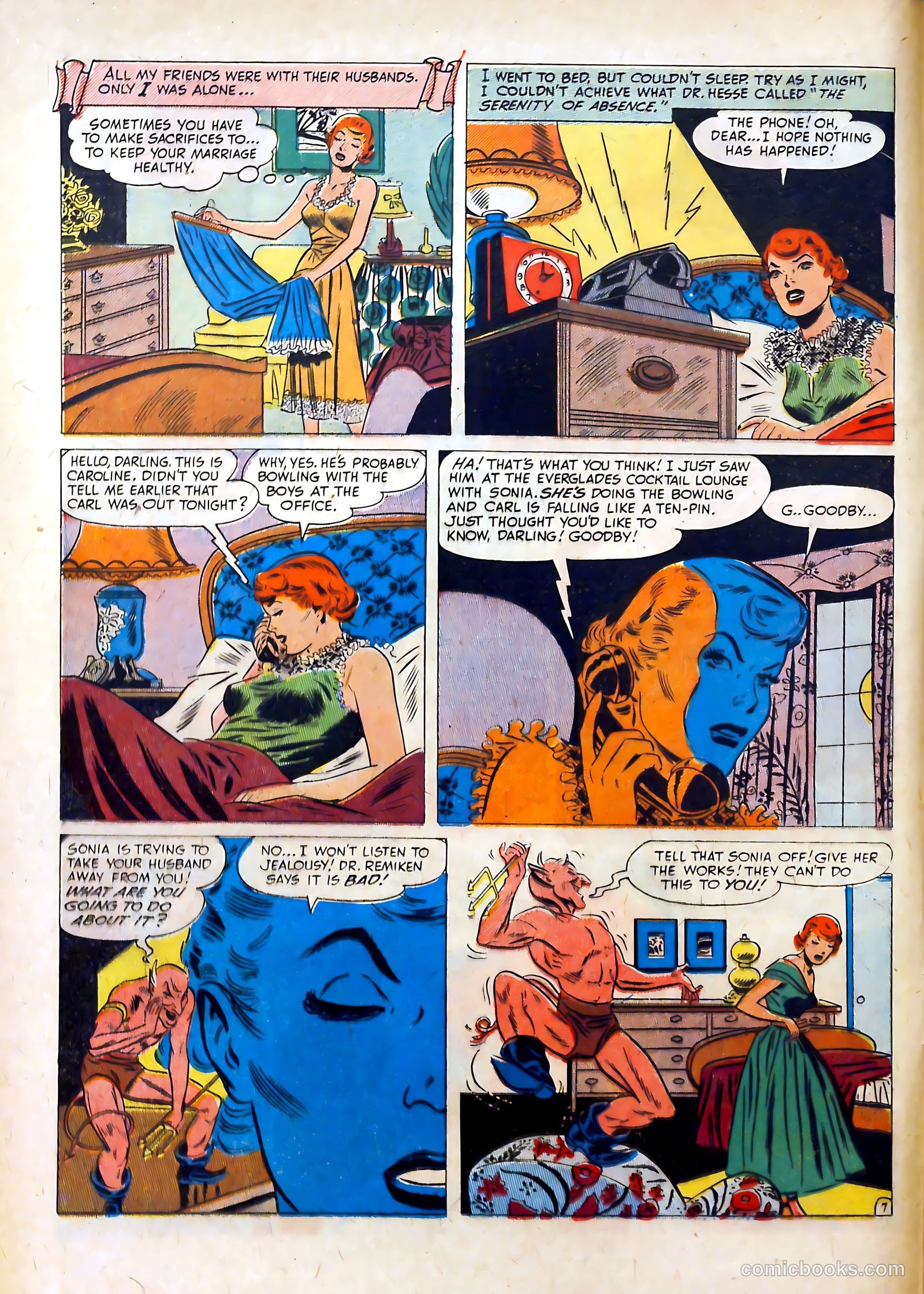 Romantic Marriage #3 (1950) — page 16 of 53