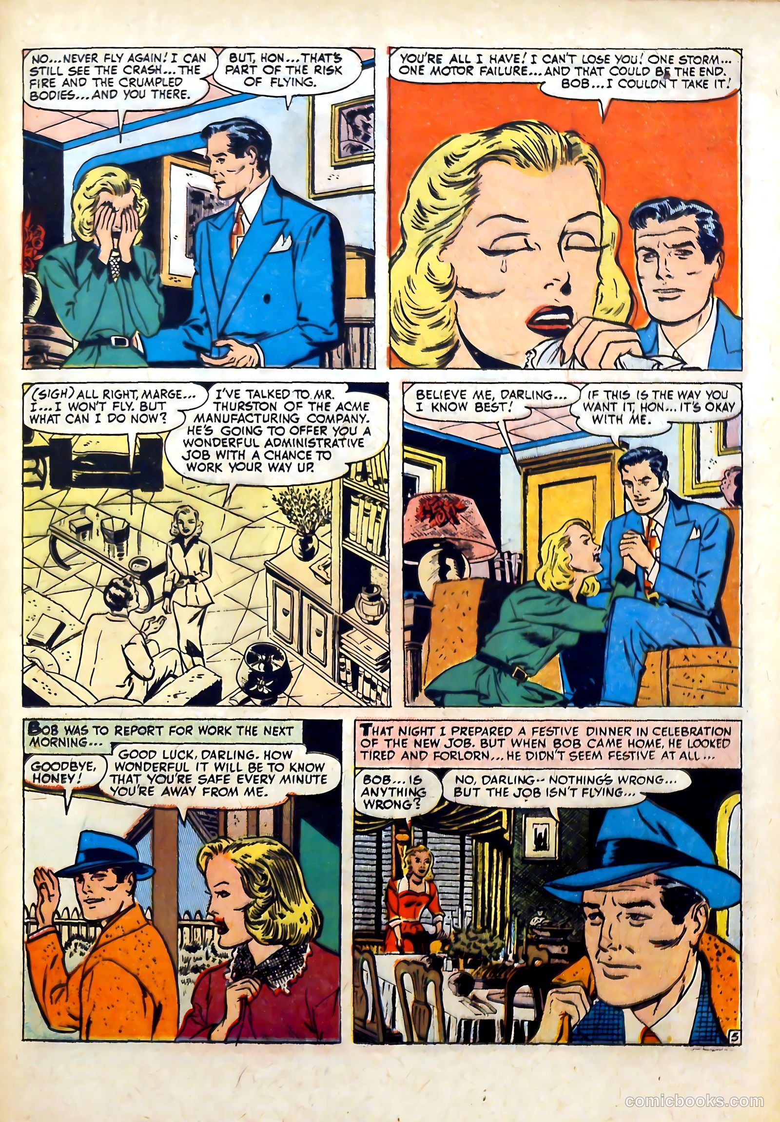 Romantic Marriage #3 (1950) — page 31 of 53