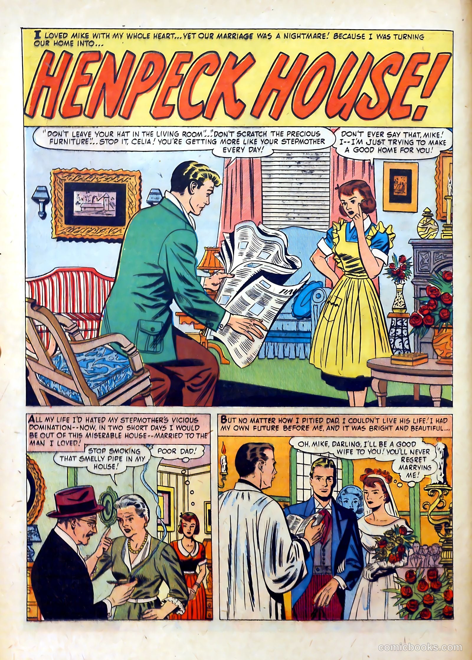 Romantic Marriage #3 (1950) — page 34 of 53