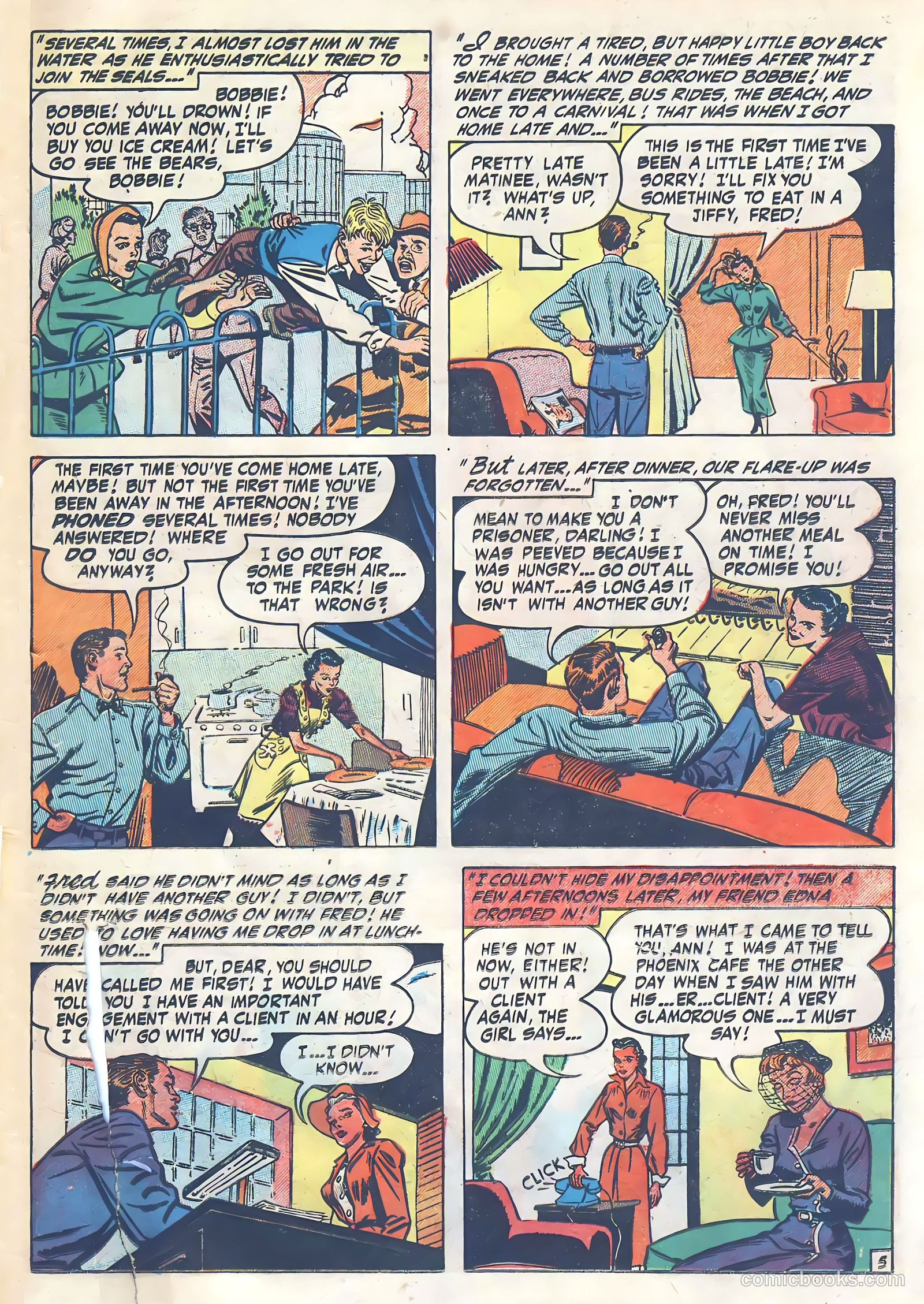 Romantic Marriage #4 (1950) — page 35 of 52