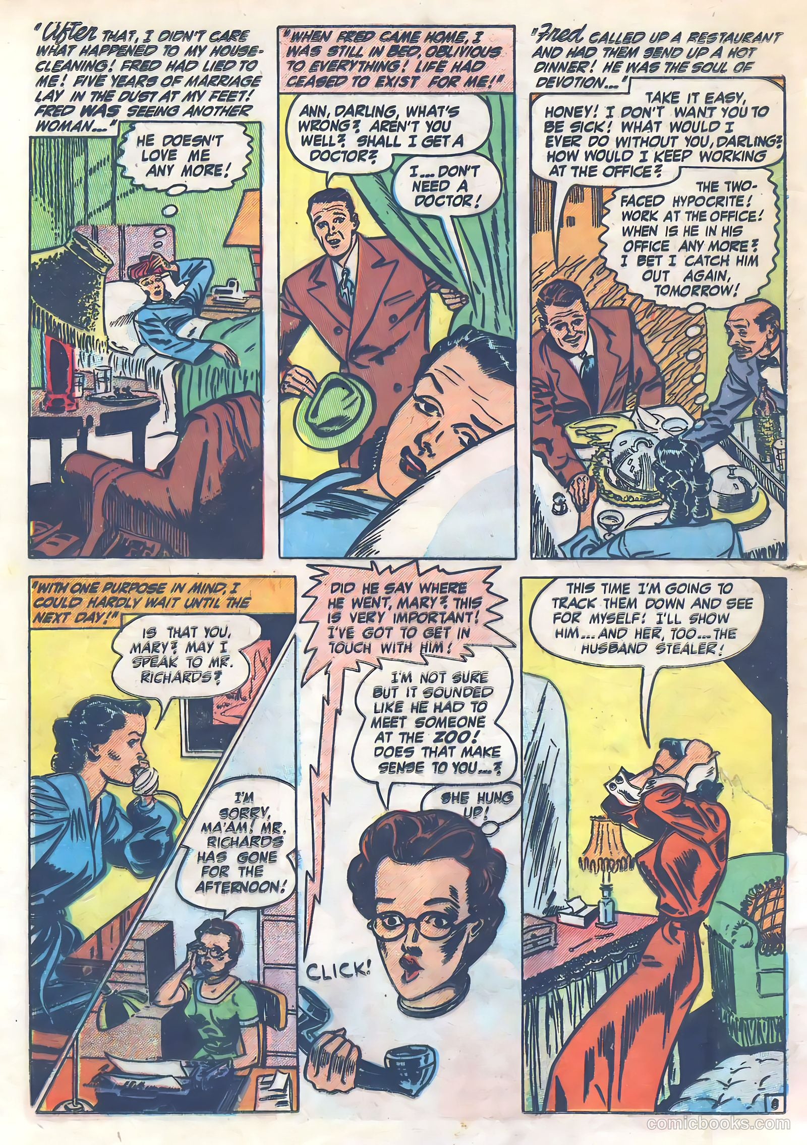 Romantic Marriage #4 (1950) — page 38 of 52