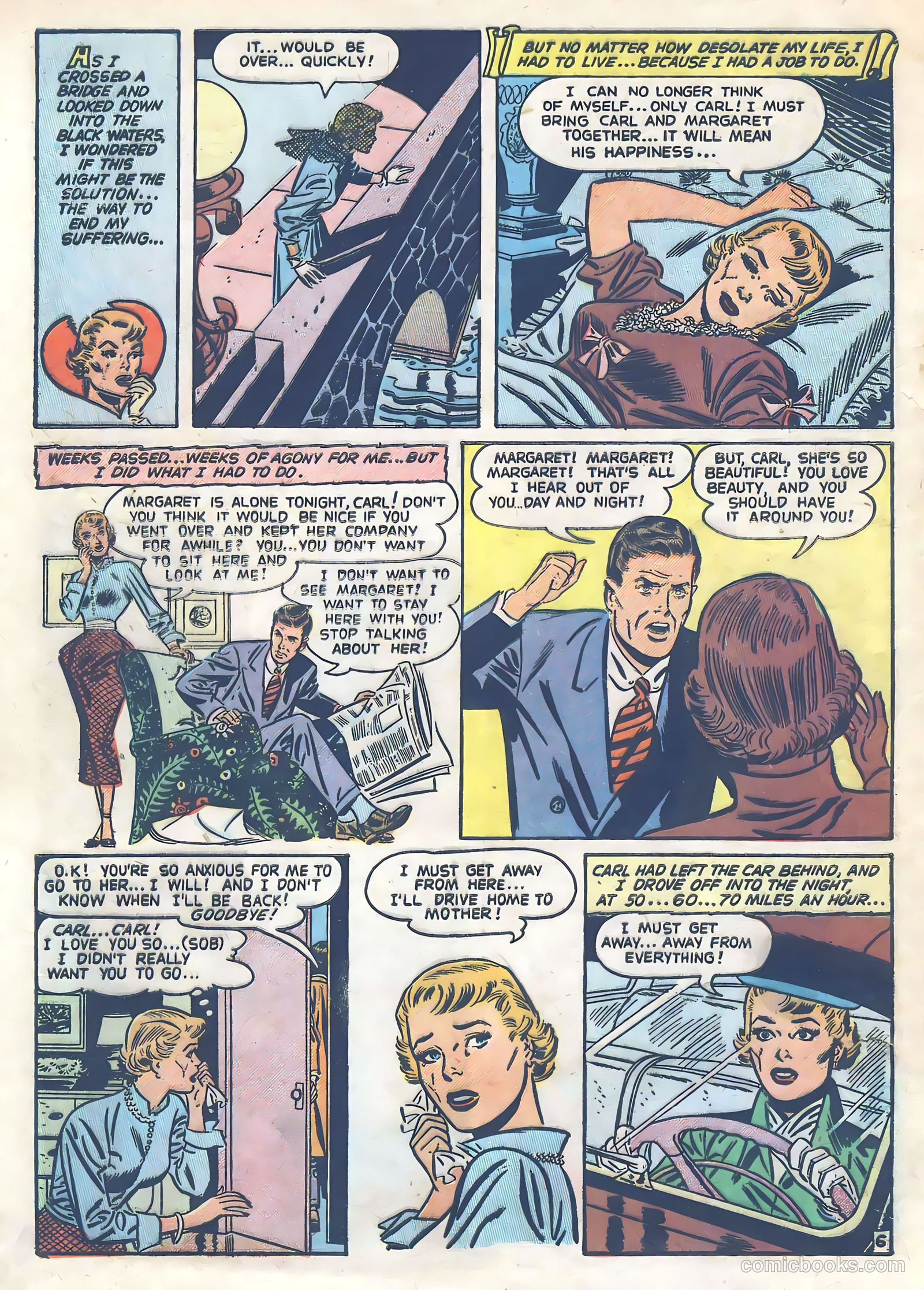 Romantic Marriage #4 (1951) — page 8 of 52