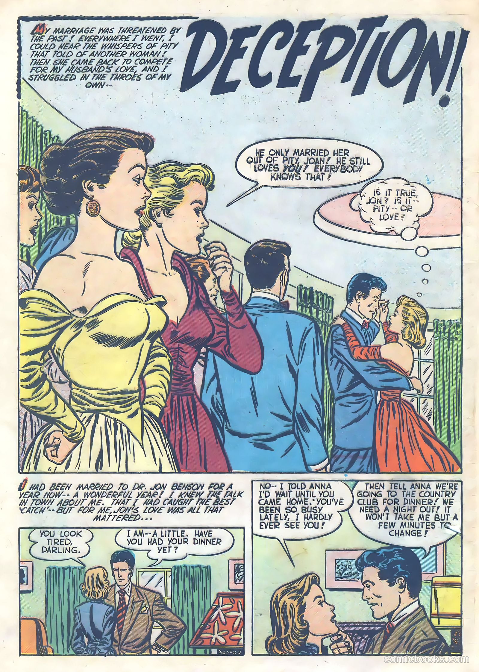 Romantic Marriage #4 (1951) — page 12 of 52