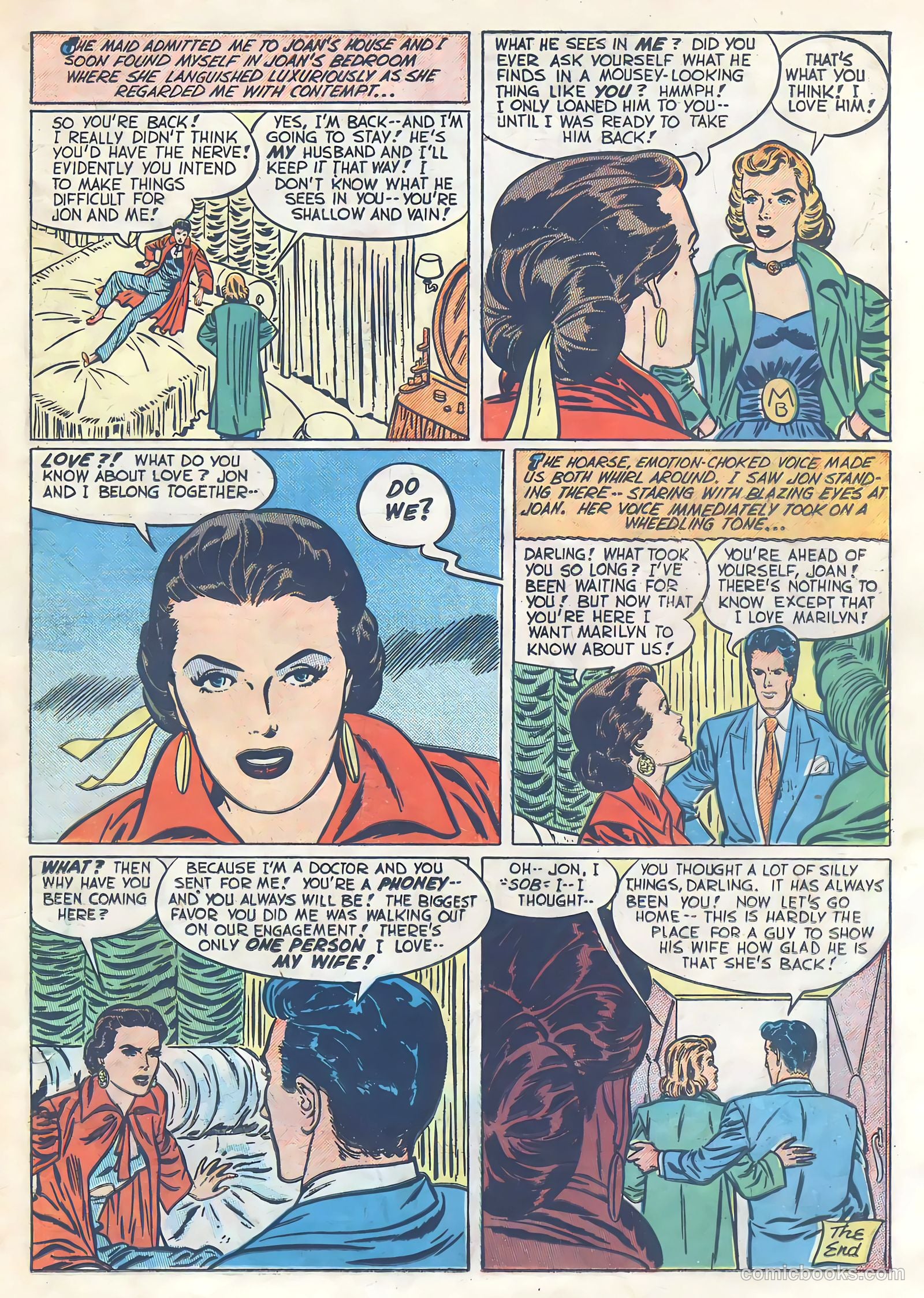 Romantic Marriage #4 (1951) — page 19 of 52