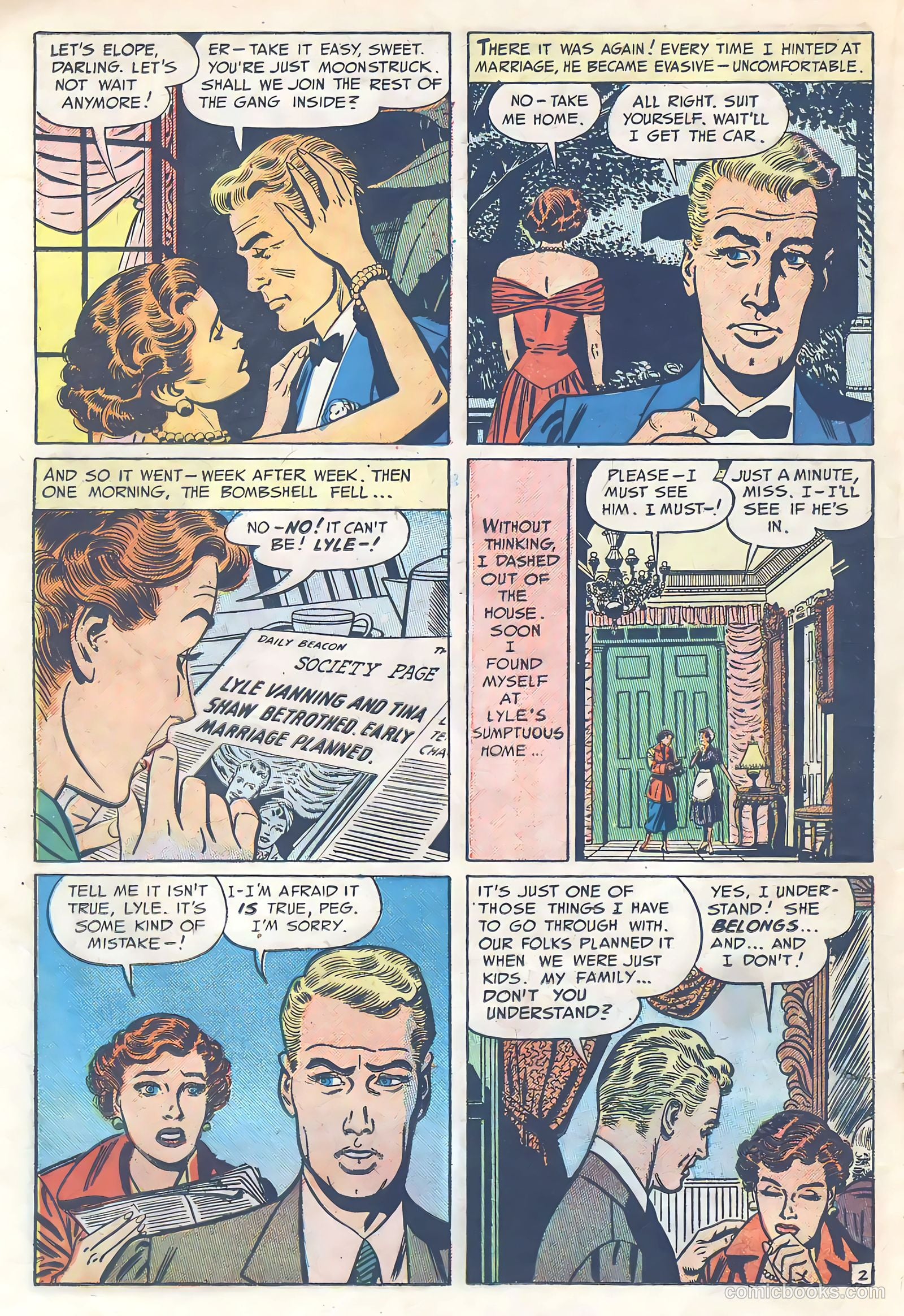 Romantic Marriage #4 (1951) — page 22 of 52