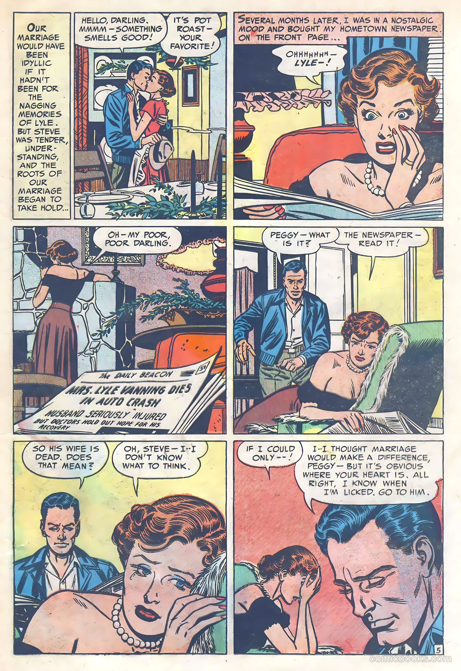 Romantic Marriage #4 (1951) — page 25 of 52