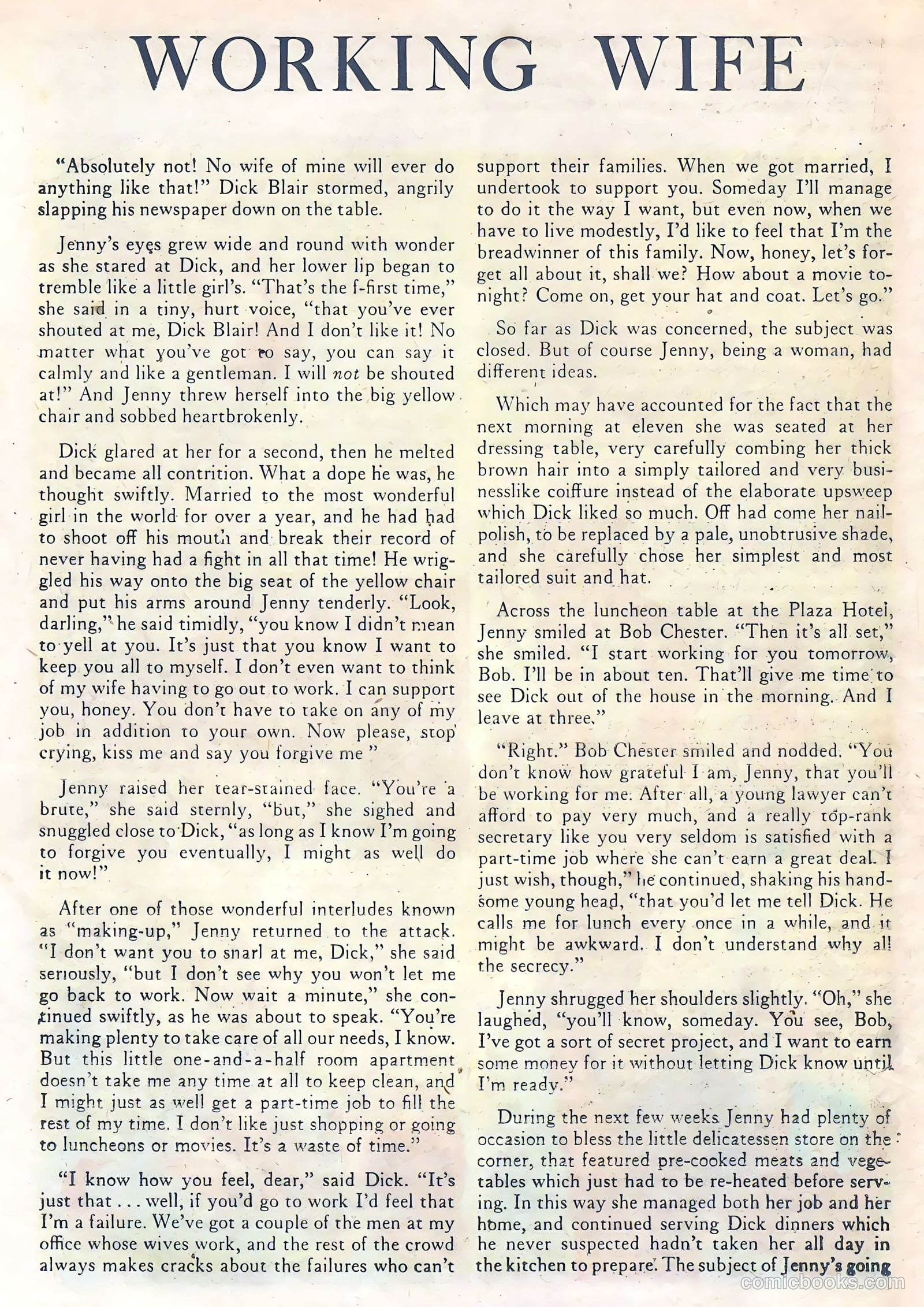 Romantic Marriage #4 (1951) — page 28 of 52