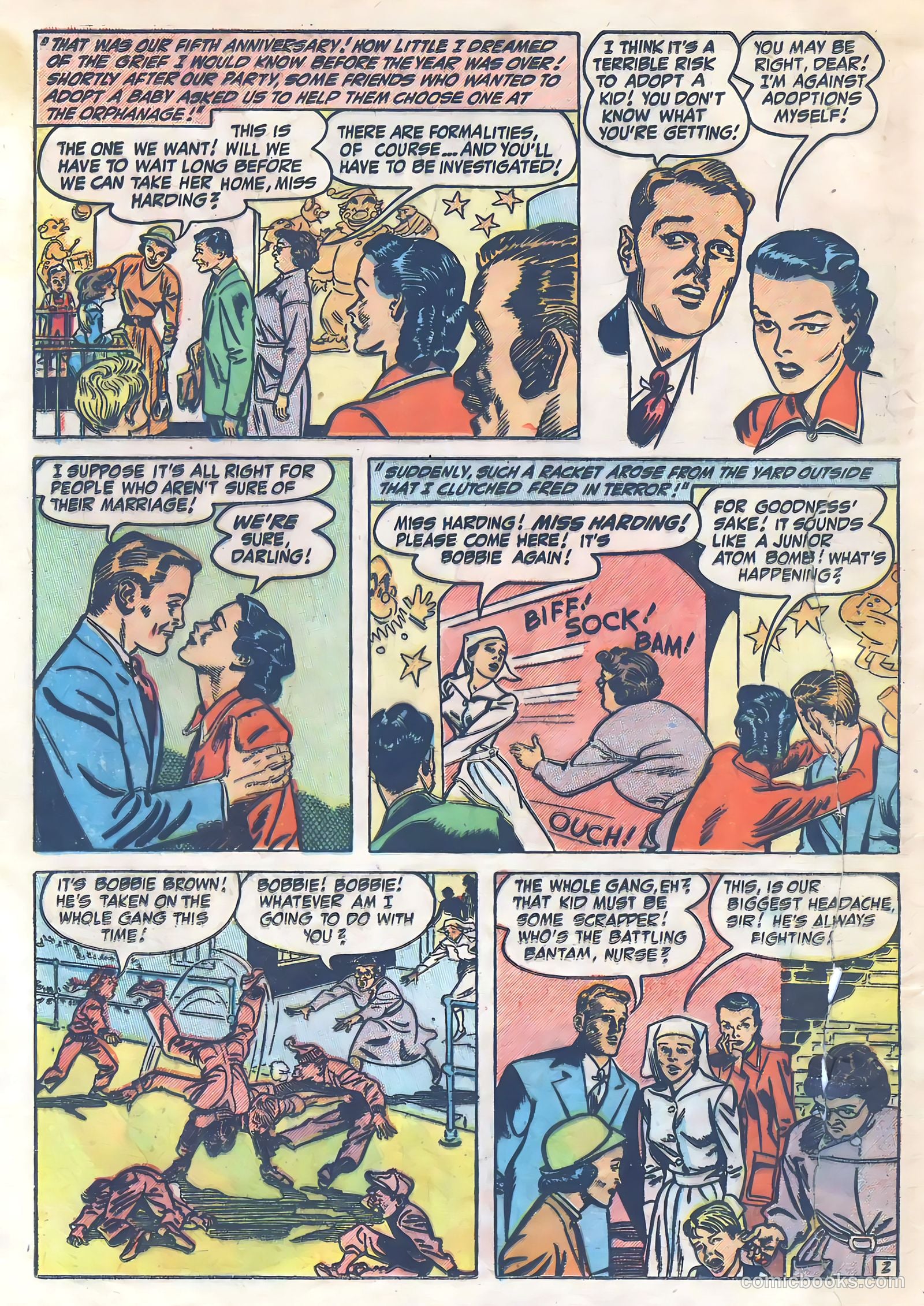 Romantic Marriage #4 (1951) — page 32 of 52