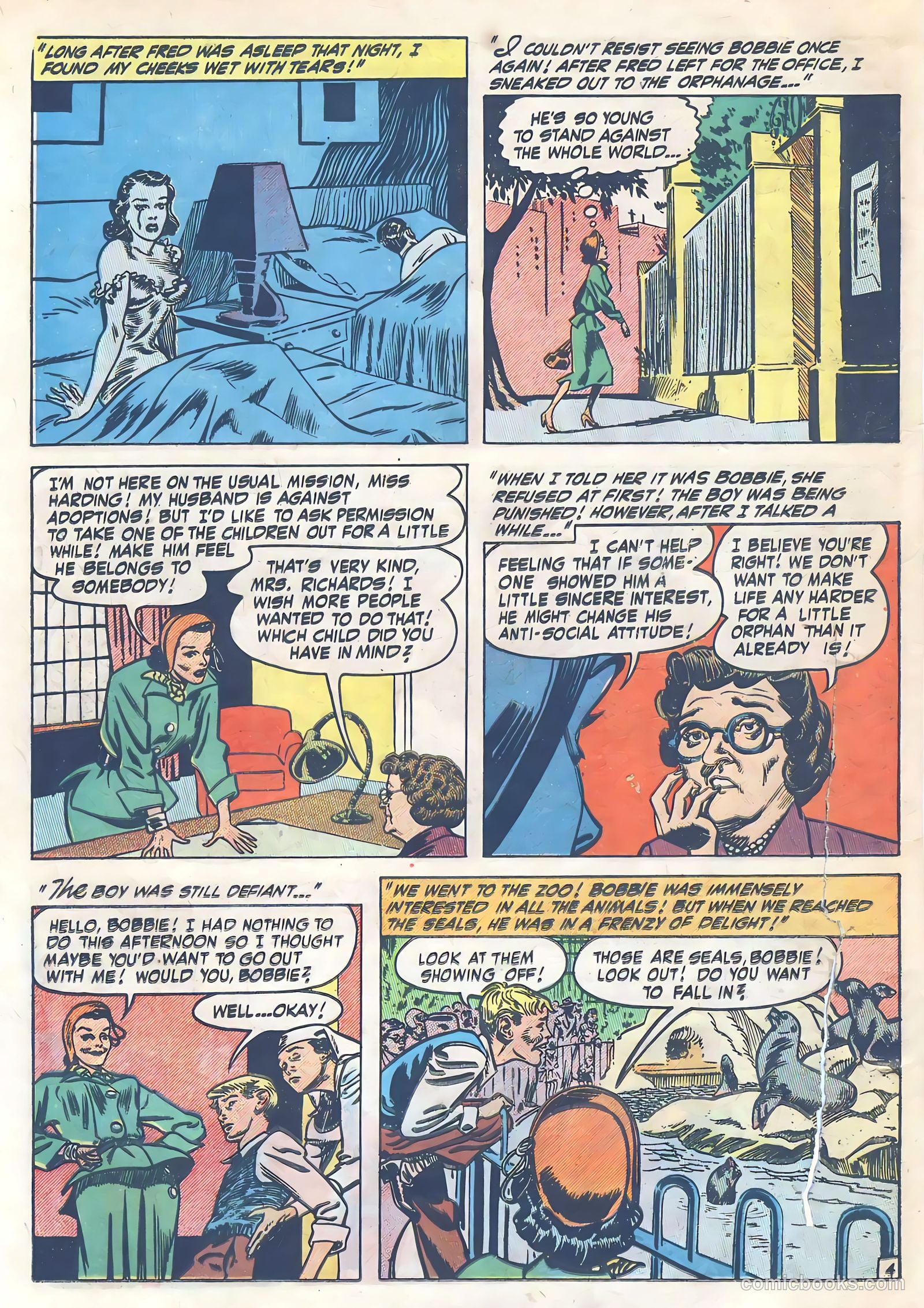 Romantic Marriage #4 (1951) — page 34 of 52