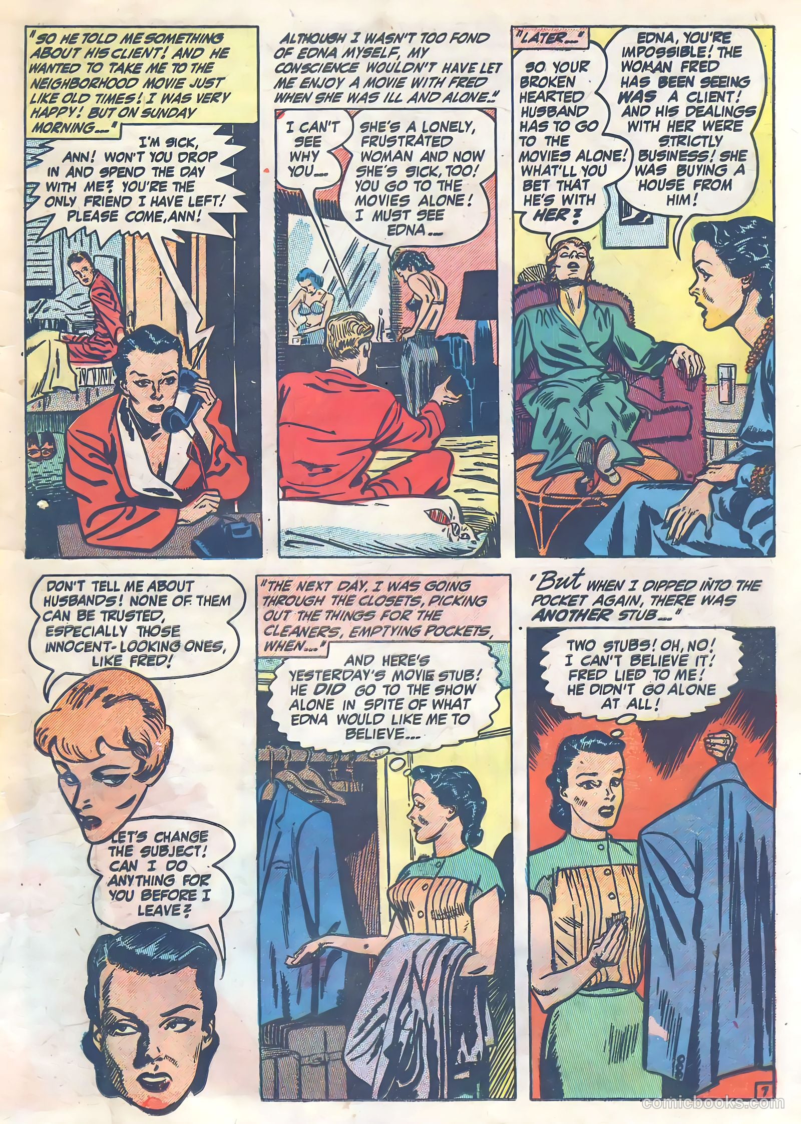 Romantic Marriage #4 (1951) — page 37 of 52