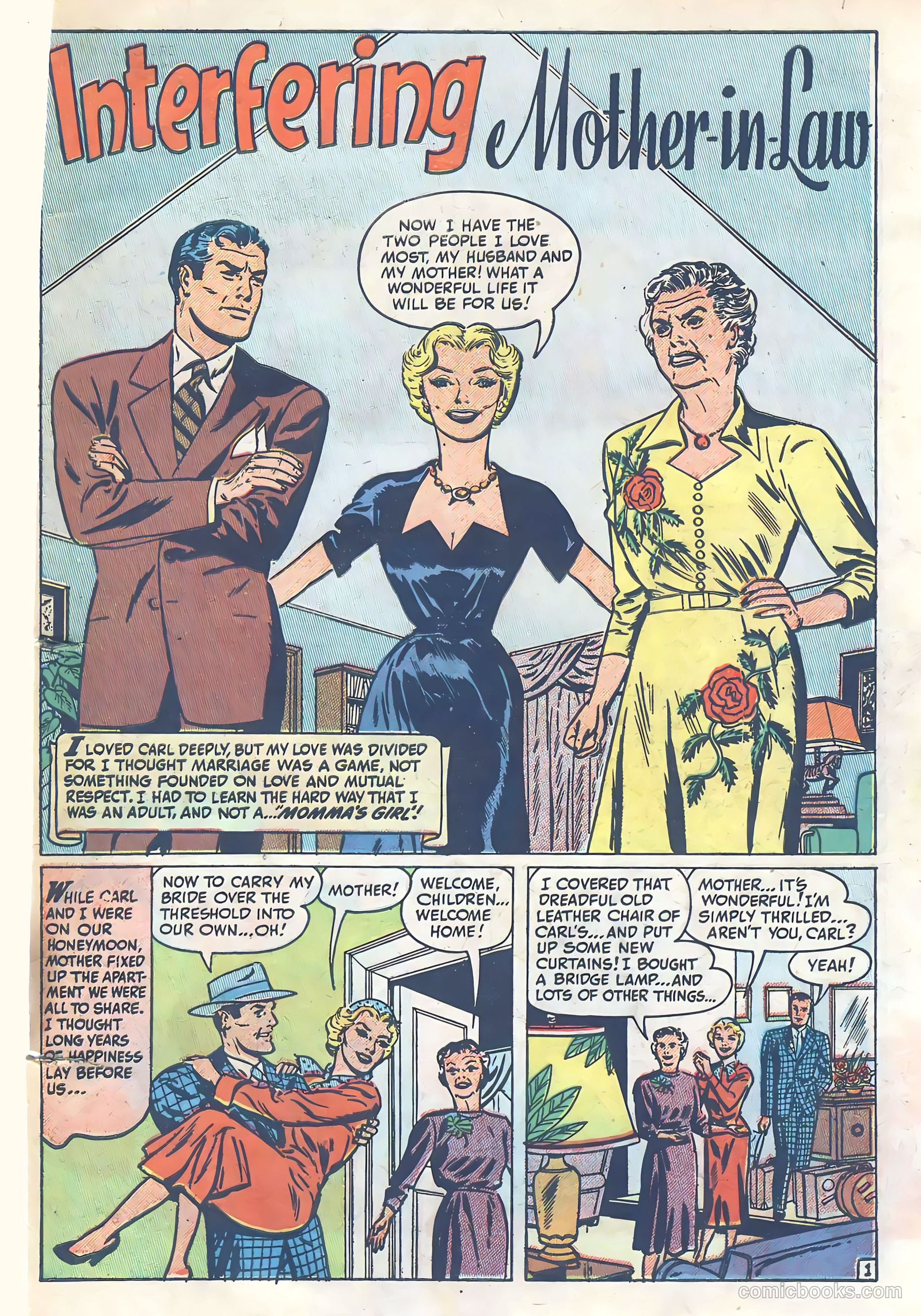 Romantic Marriage #4 (1951) — page 43 of 52