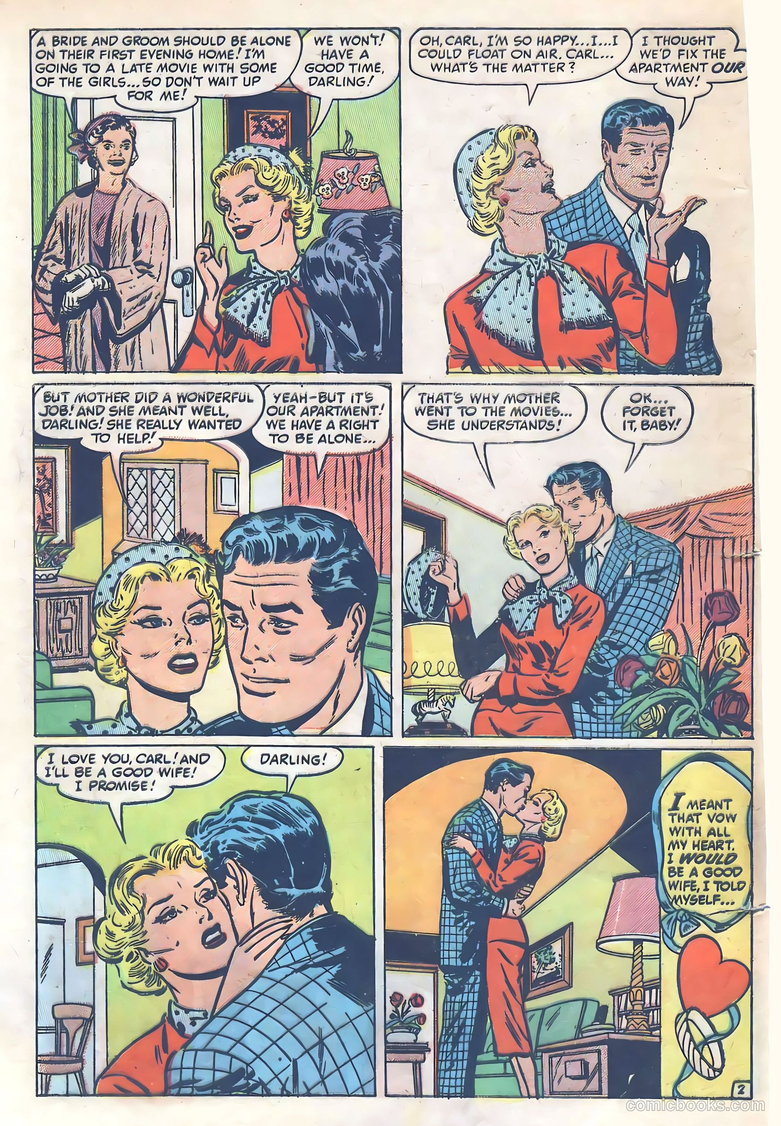 Romantic Marriage #4 (1951) — page 44 of 52