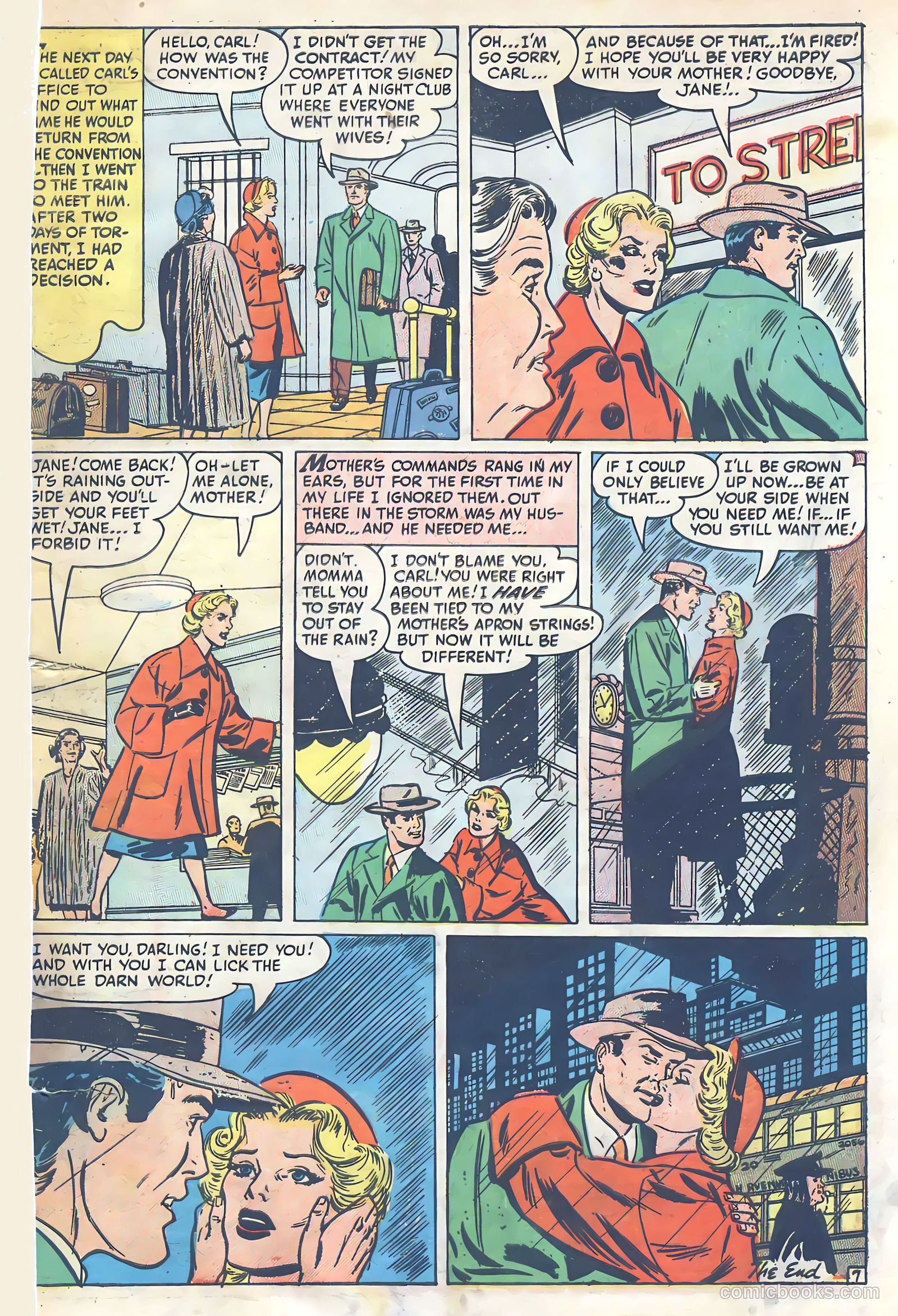 Romantic Marriage #4 (1951) — page 49 of 52