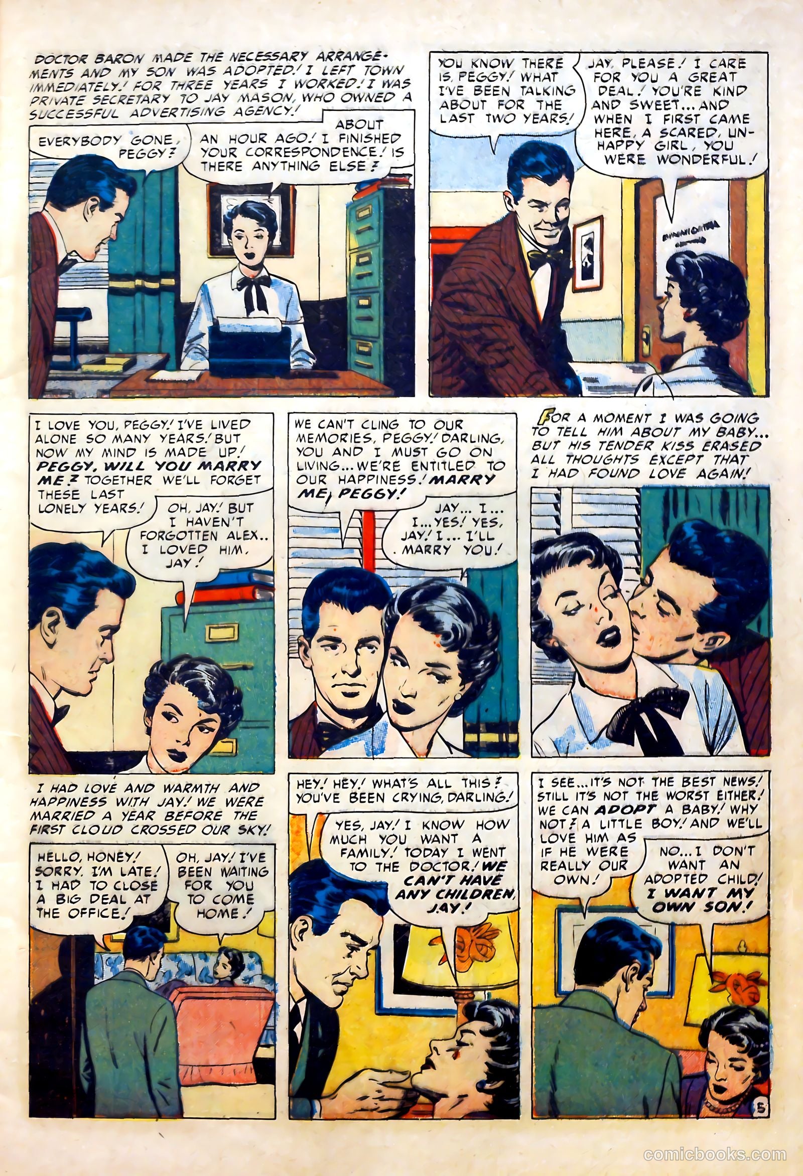 Romantic Marriage #7 (1950) — page 7 of 52