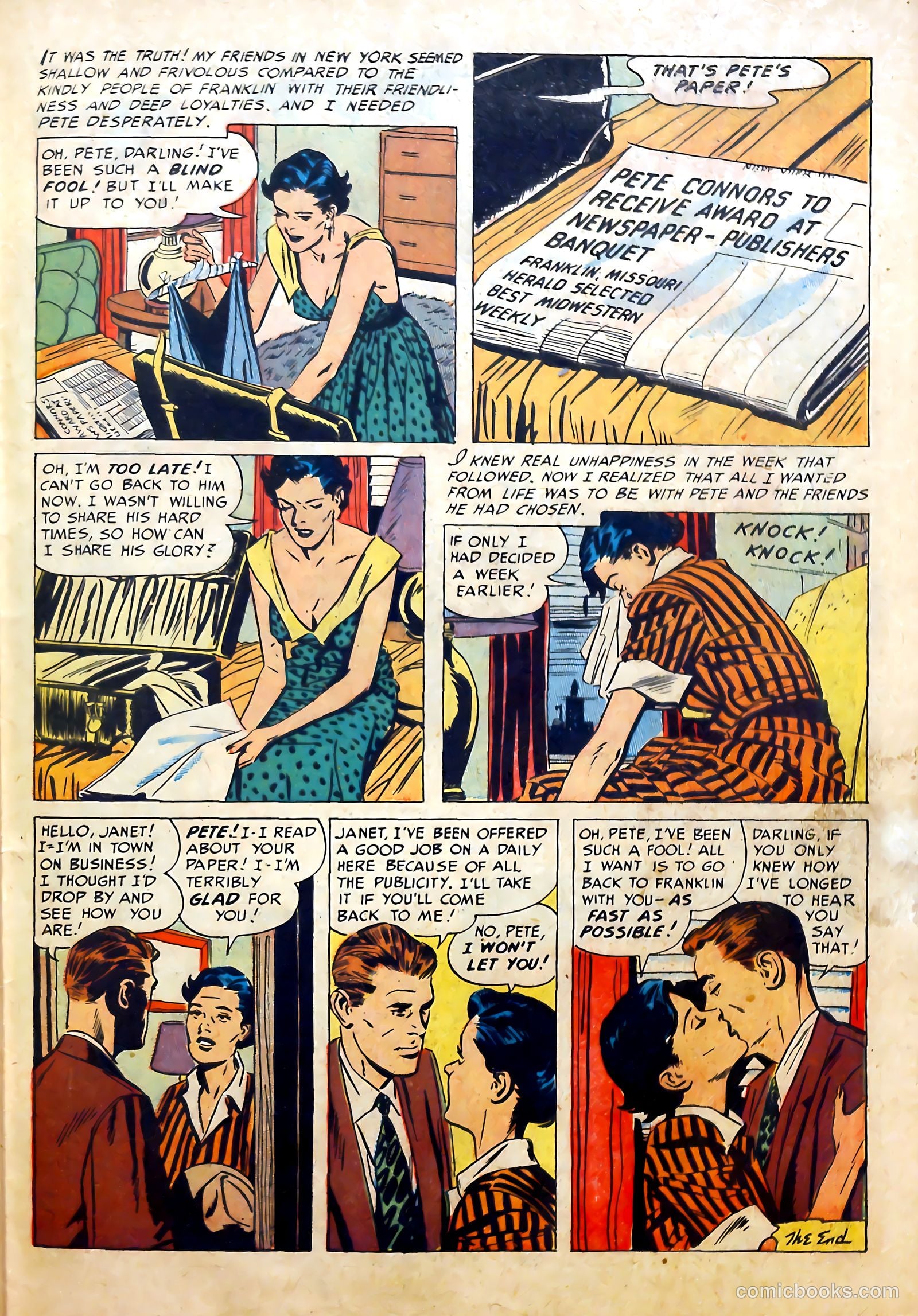 Romantic Marriage #7 (1950) — page 39 of 52