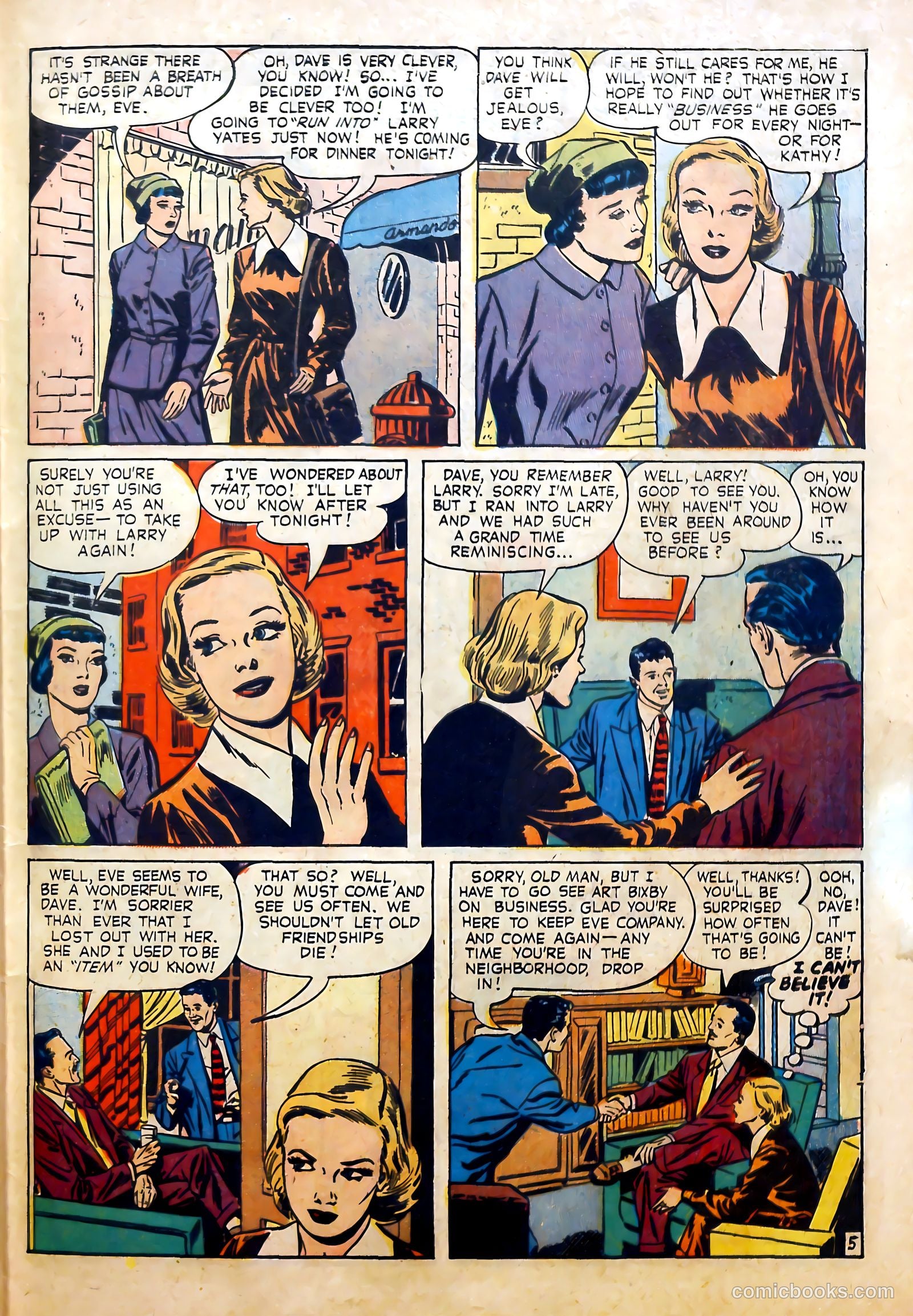 Romantic Marriage #7 (1950) — page 45 of 52