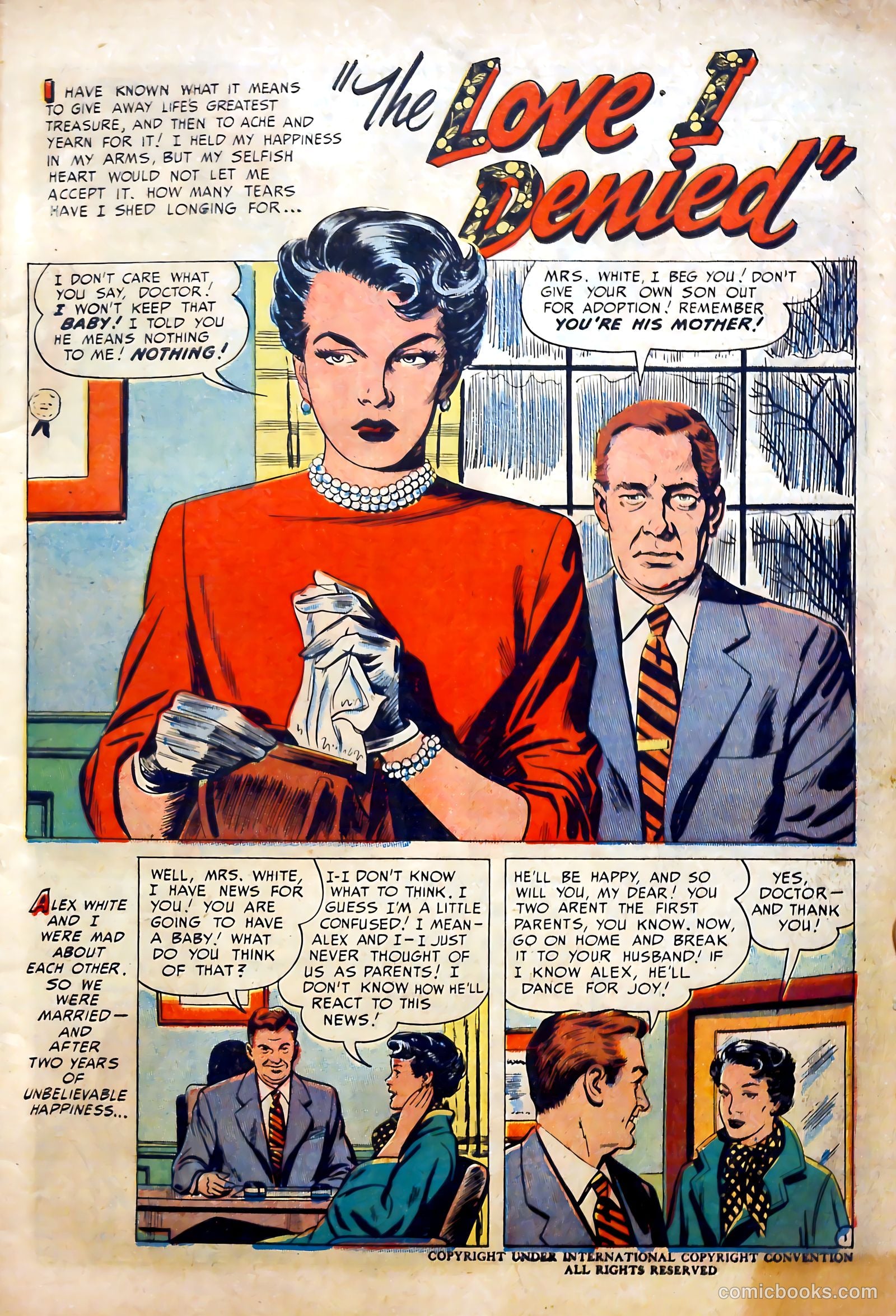 Romantic Marriage #7 (1951) — page 3 of 52